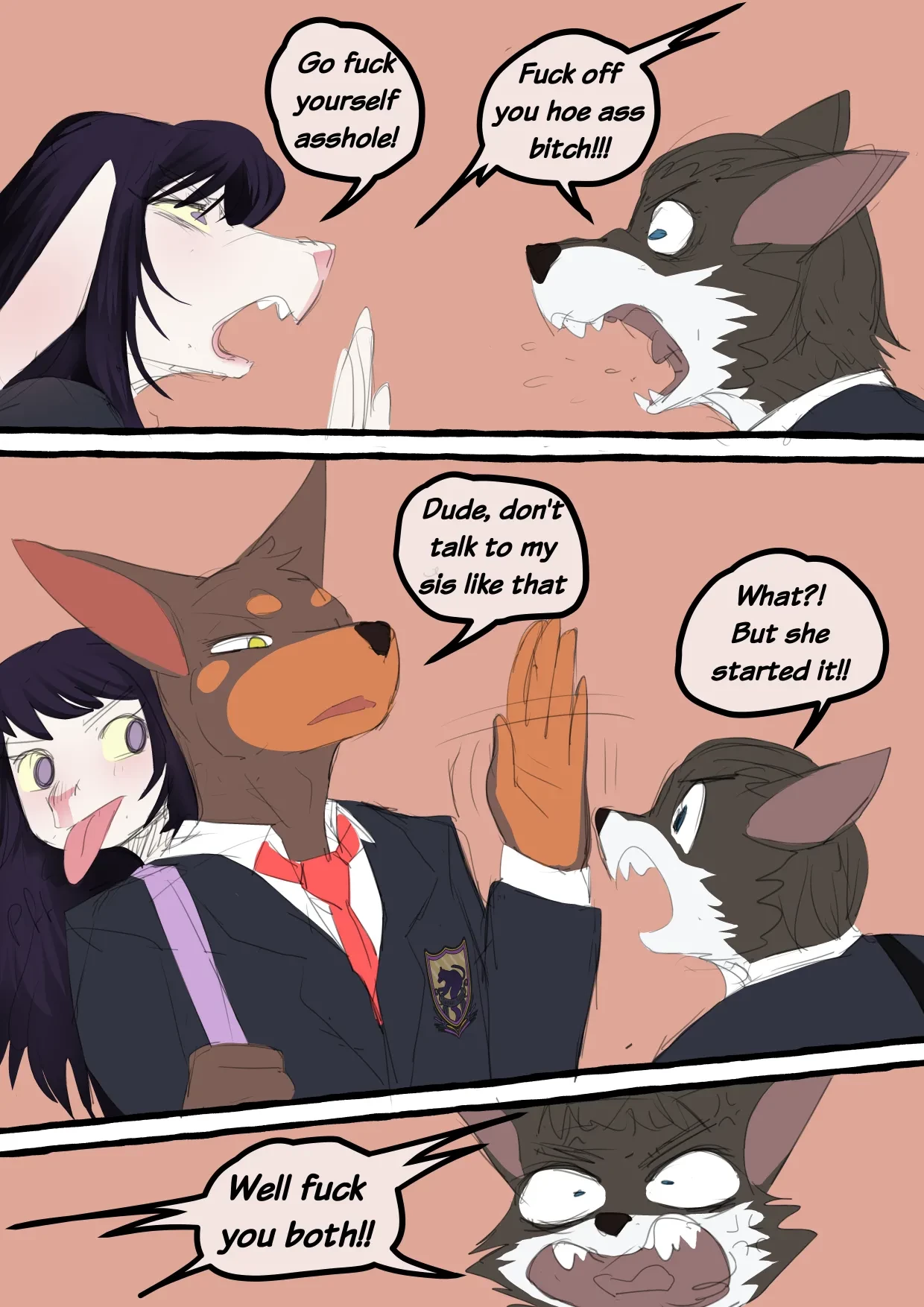 Dobermom 3 porn comic picture 20