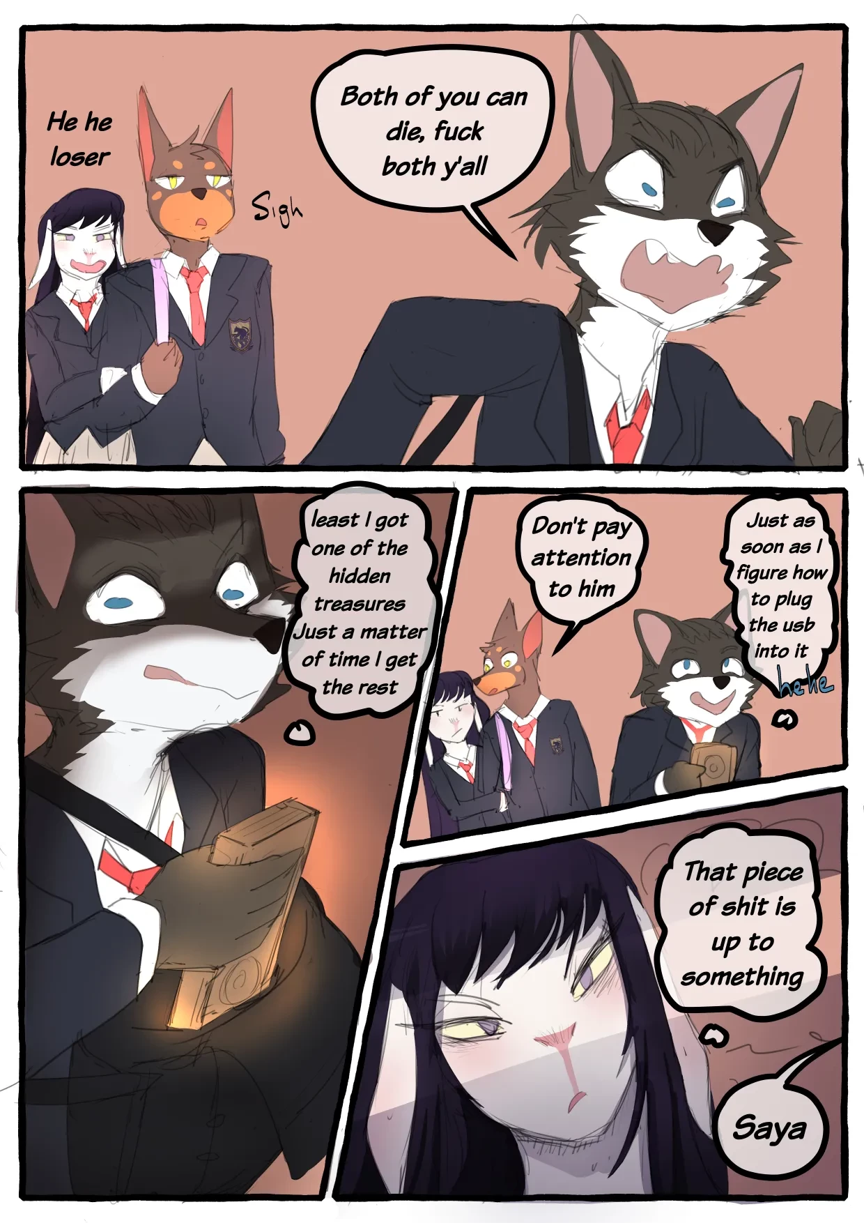 Dobermom 3 porn comic picture 21