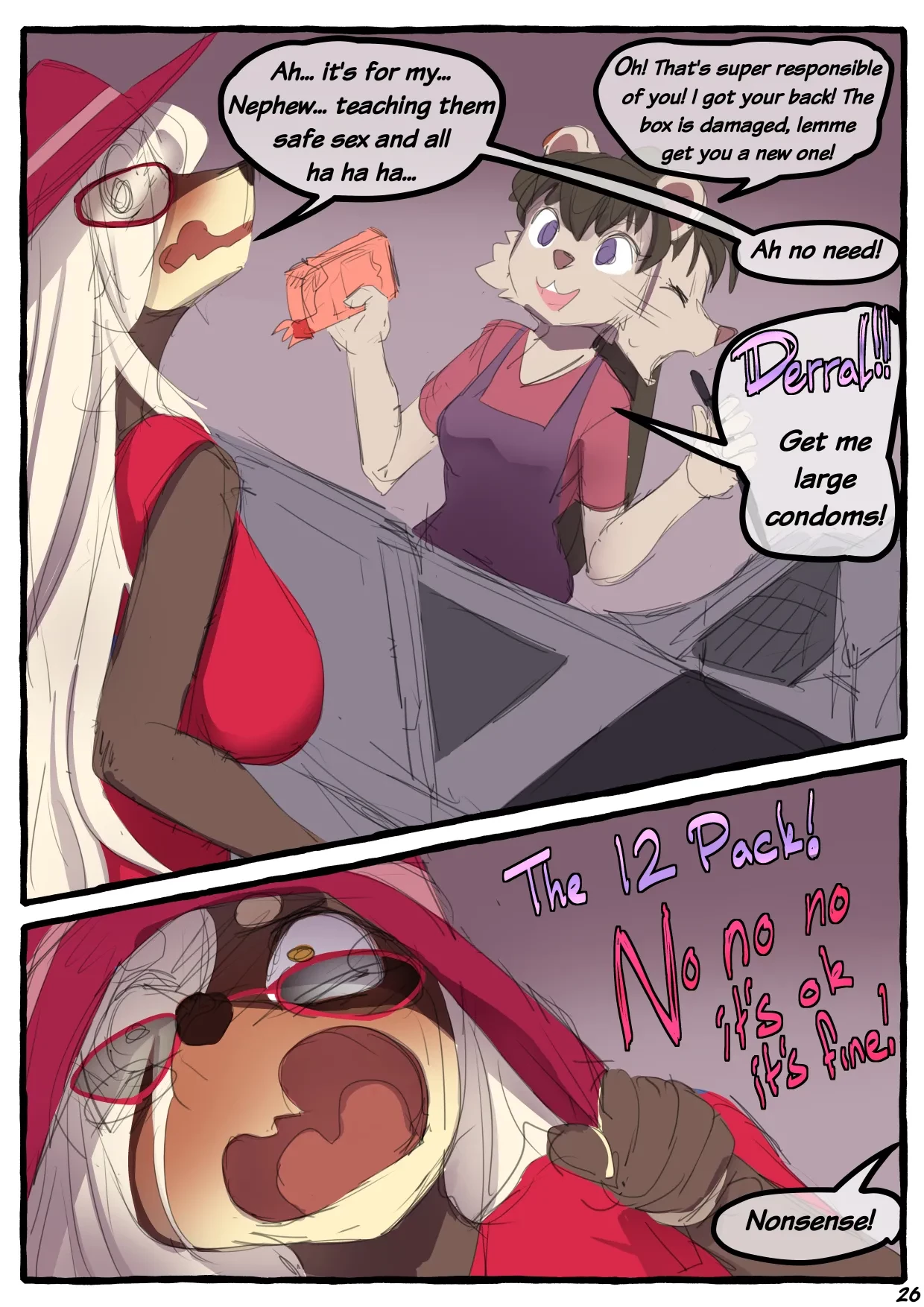 Dobermom 3 porn comic picture 27