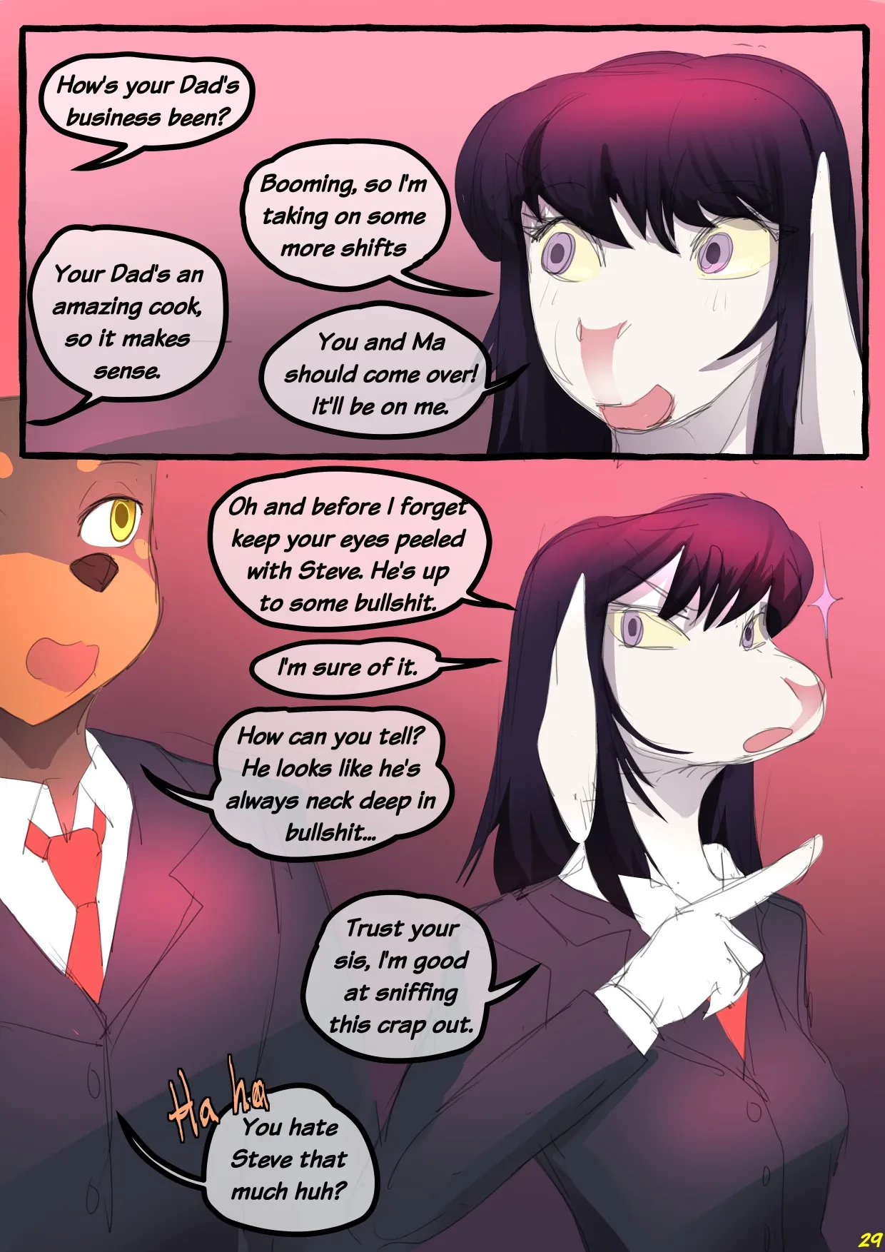 Dobermom 3 porn comic picture 30