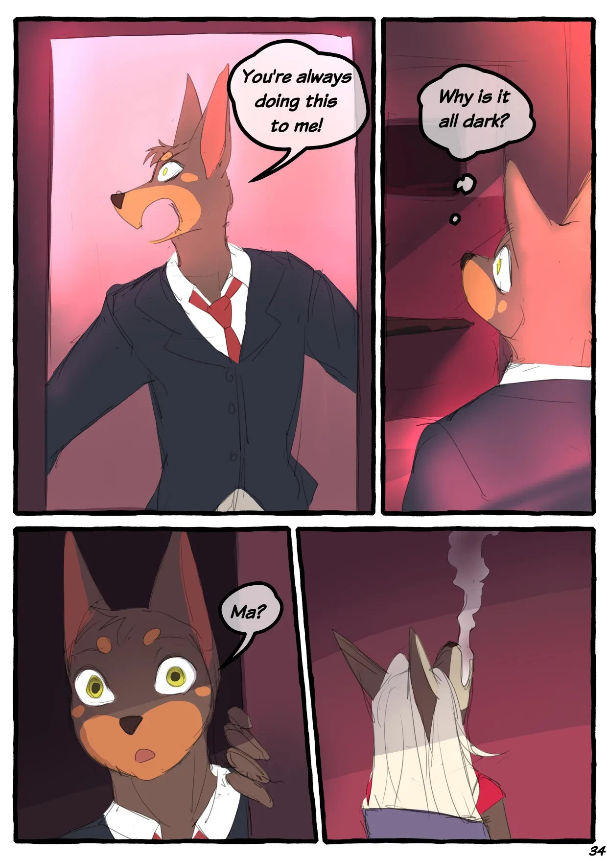 Dobermom 3 porn comic picture 35