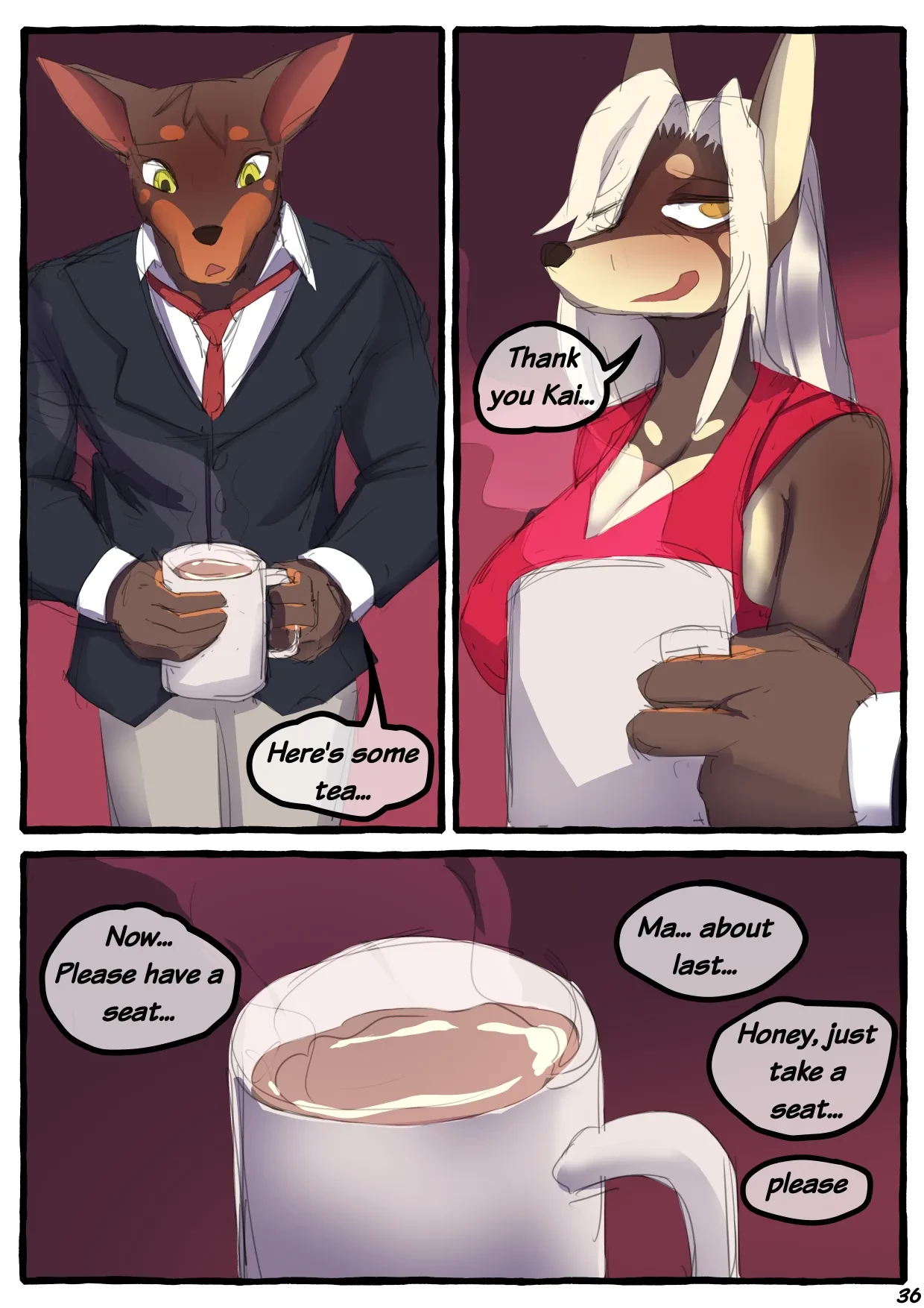 Dobermom 3 porn comic picture 37