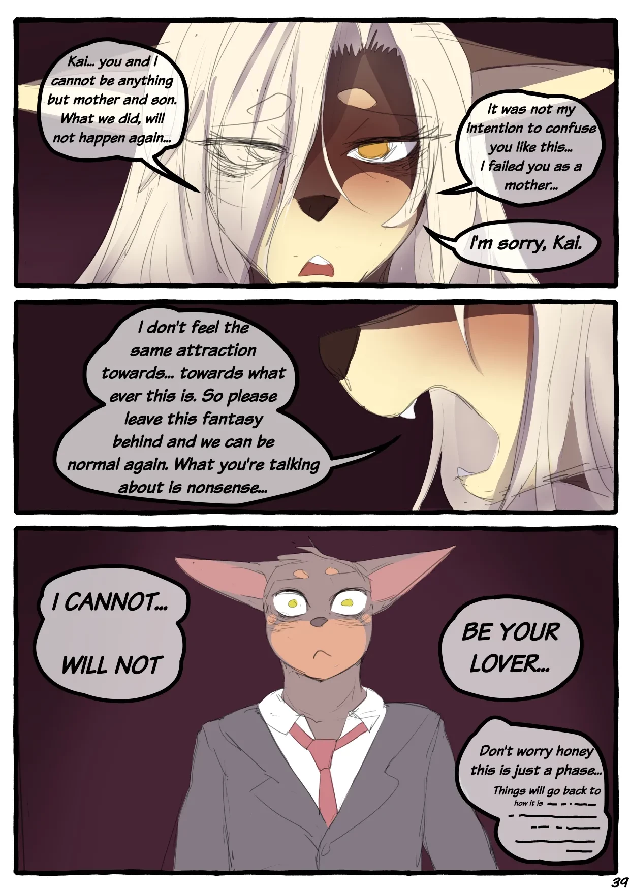 Dobermom 3 porn comic picture 40