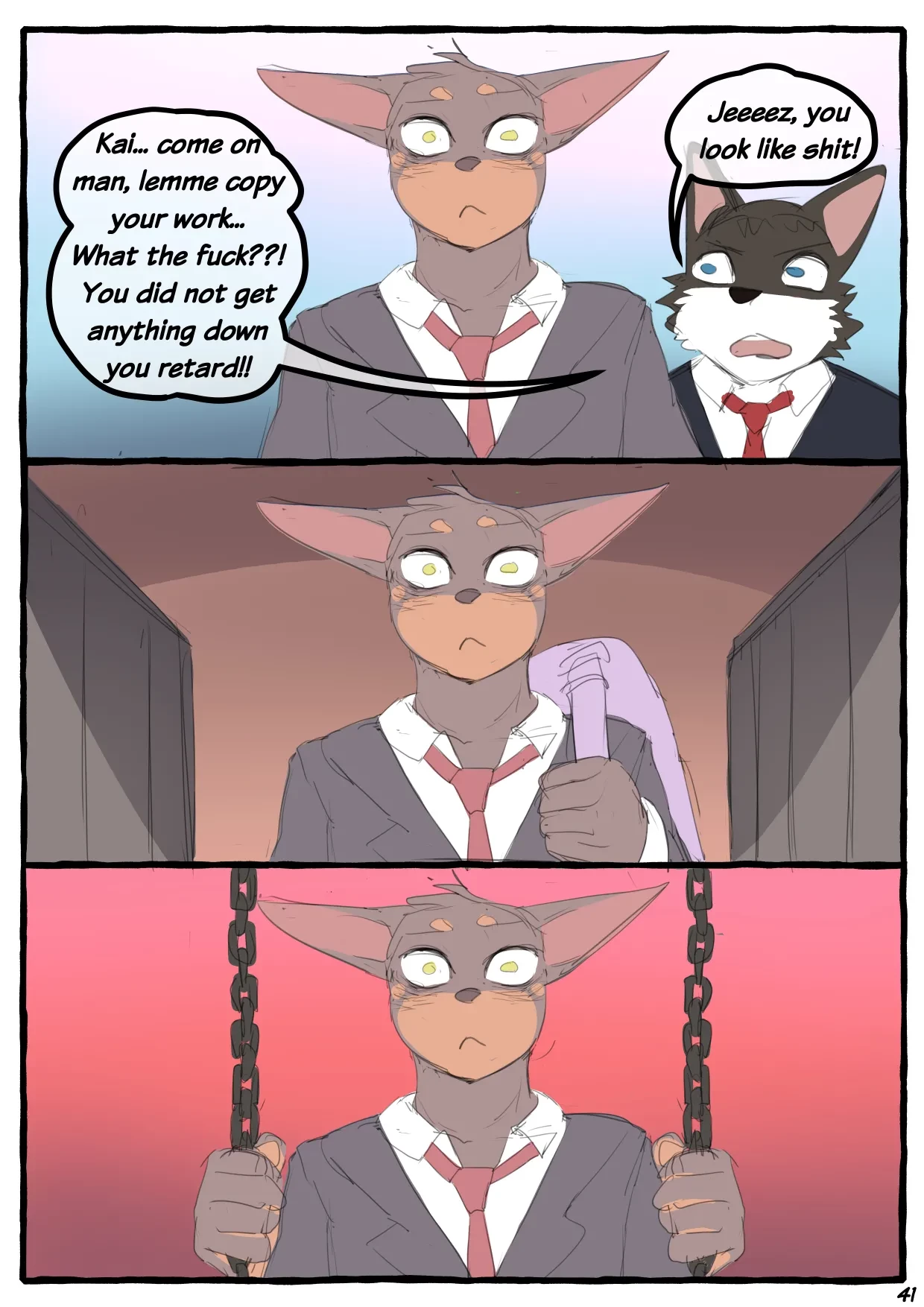 Dobermom 3 porn comic picture 42