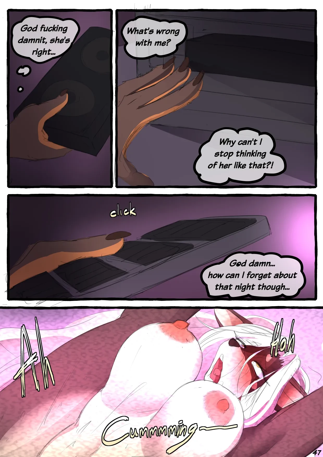 Dobermom 3 porn comic picture 48