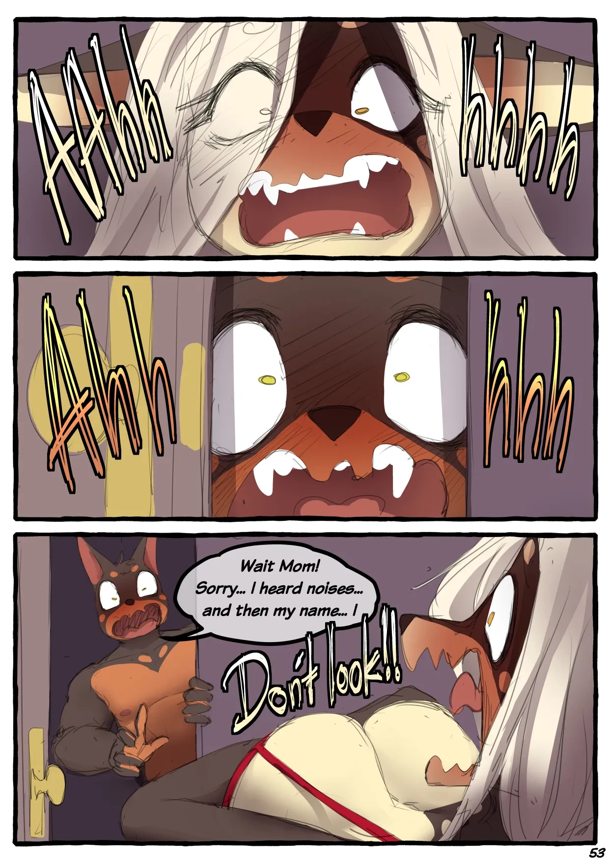 Dobermom 3 porn comic picture 54