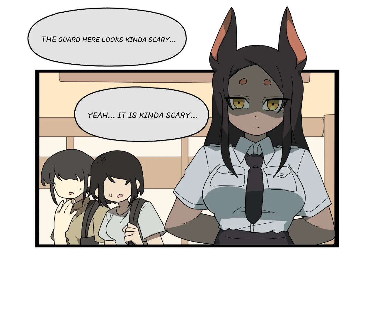 Dogo Girl porn comic picture 1