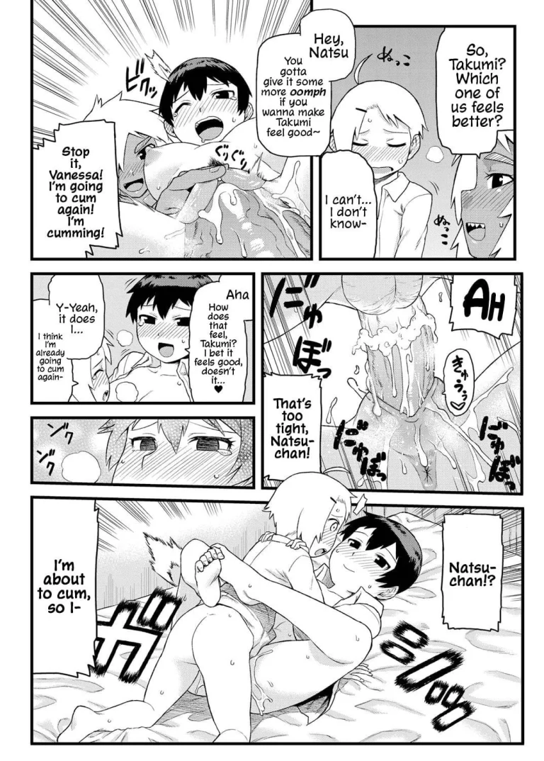 Doing Feel Good Things With My Childhood Friends | Osananajimi to Kimochi Ii Koto! porn comic picture 27