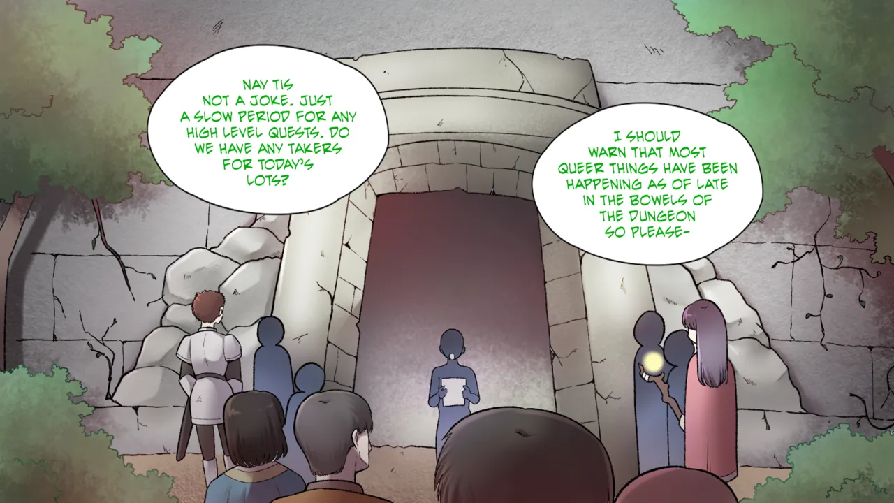 Dokidoki Dungeon porn comic picture 3