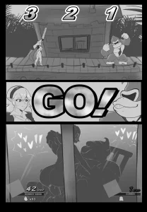 Donkey Kong vs Corrin & K. Rool vs Pyra porn comic picture 1