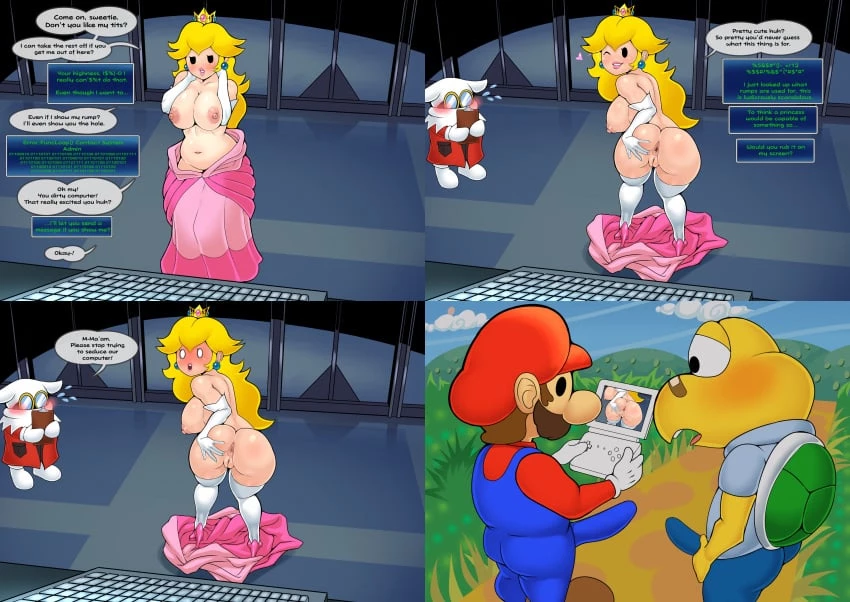 Don't seduce our computer porn comic picture 5