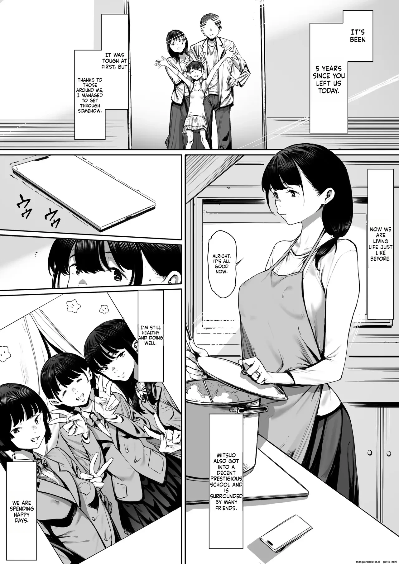 Dorei Shibou Inoue Oyako-hen | Aspiring Slave Inoue Mother and Daughter porn comic picture 2