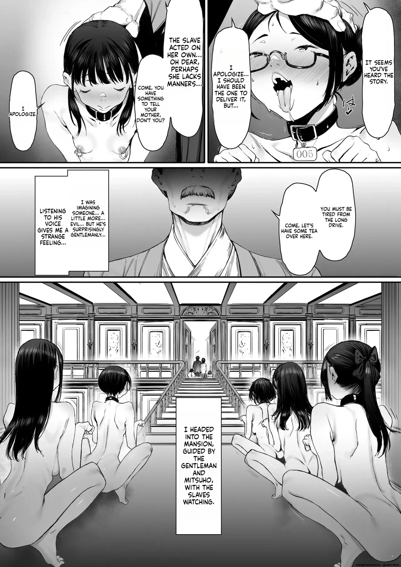 Dorei Shibou Inoue Oyako-hen | Aspiring Slave Inoue Mother and Daughter porn comic picture 25