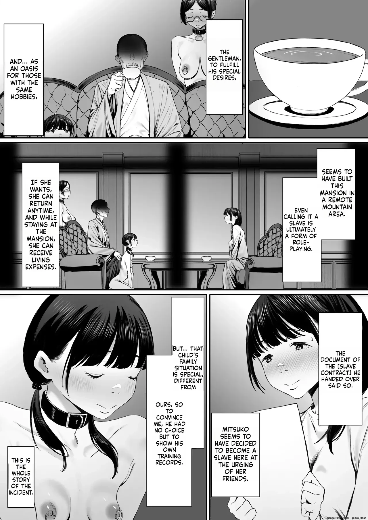 Dorei Shibou Inoue Oyako-hen | Aspiring Slave Inoue Mother and Daughter porn comic picture 26