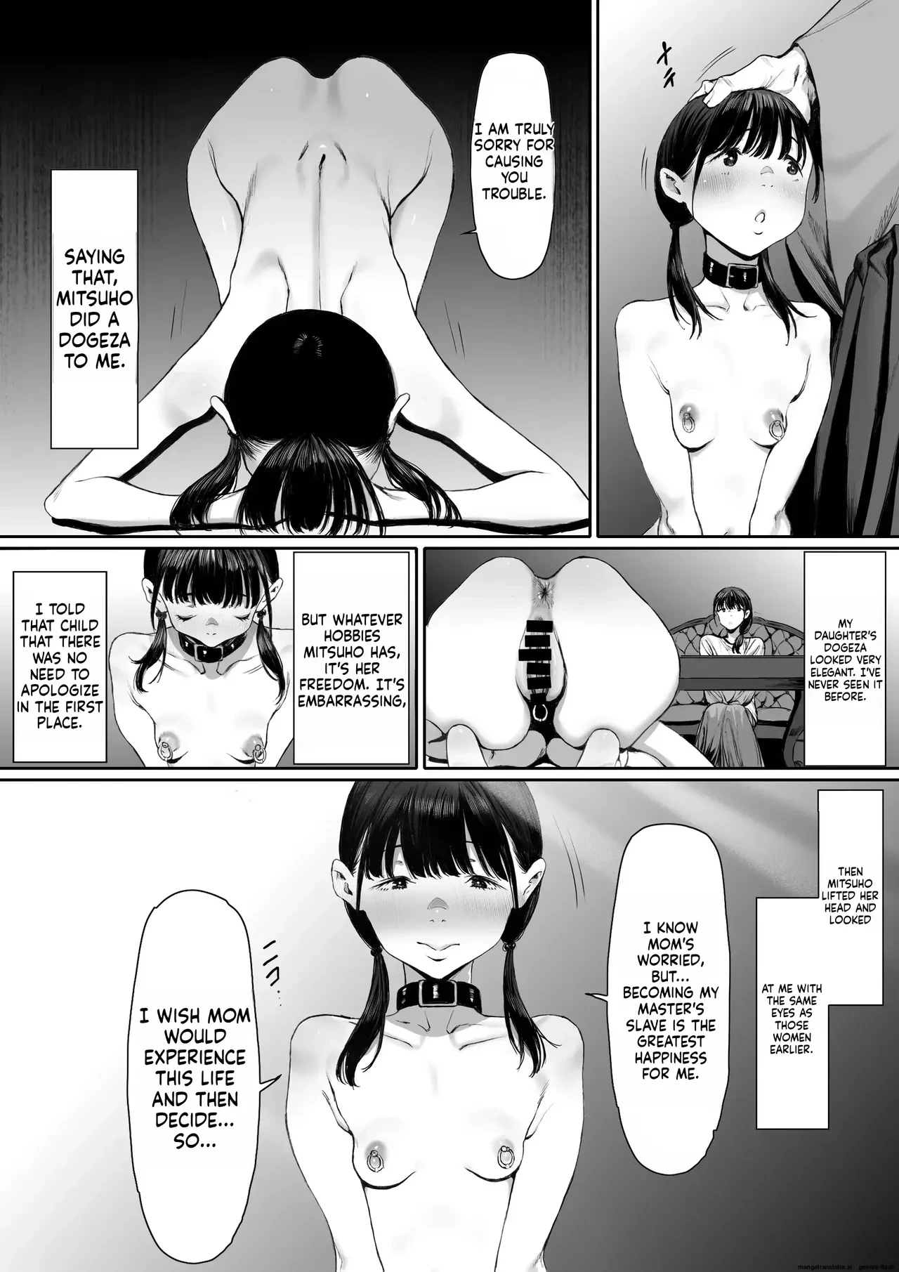 Dorei Shibou Inoue Oyako-hen | Aspiring Slave Inoue Mother and Daughter porn comic picture 27