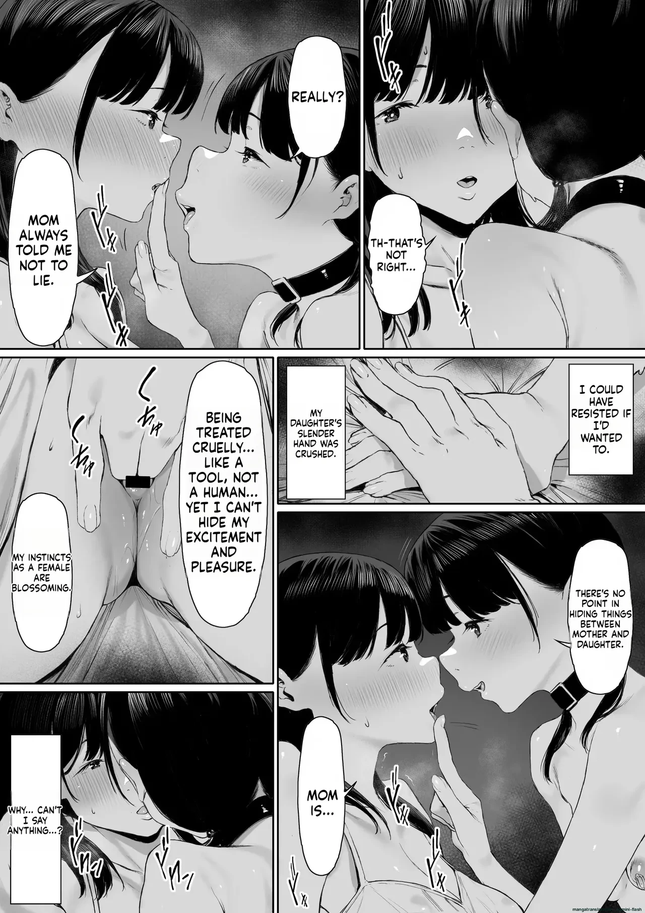 Dorei Shibou Inoue Oyako-hen | Aspiring Slave Inoue Mother and Daughter porn comic picture 49