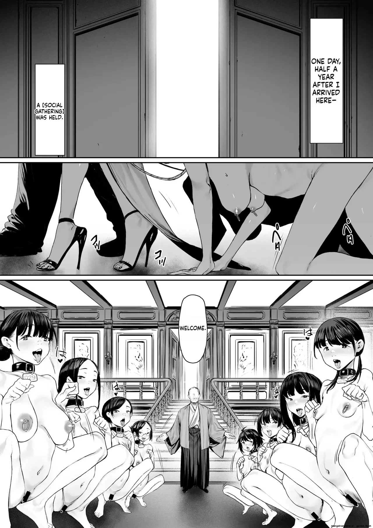 Dorei Shibou Inoue Oyako-hen | Aspiring Slave Inoue Mother and Daughter porn comic picture 94