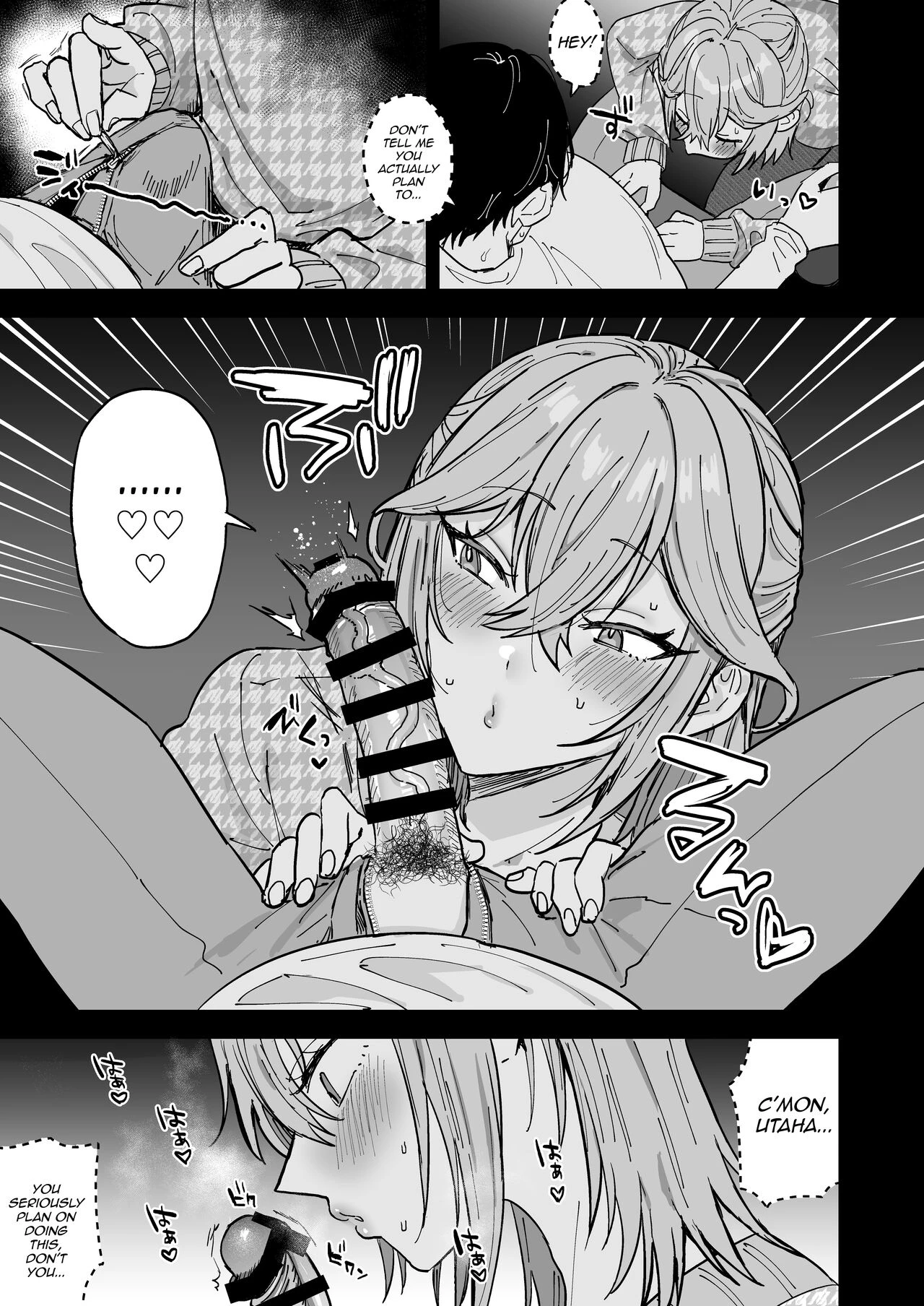 Dosukebe Mesu Danshi Utaha-kun porn comic picture 12