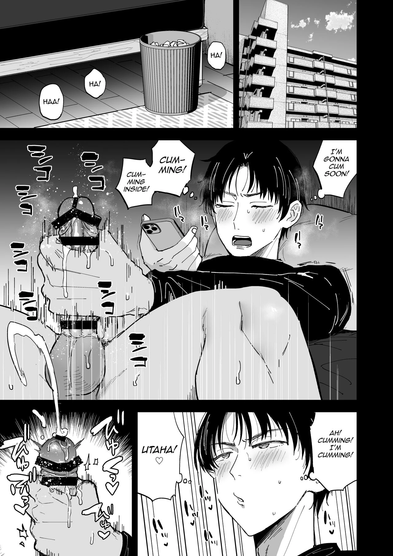 Dosukebe Mesu Danshi Utaha-kun porn comic picture 2