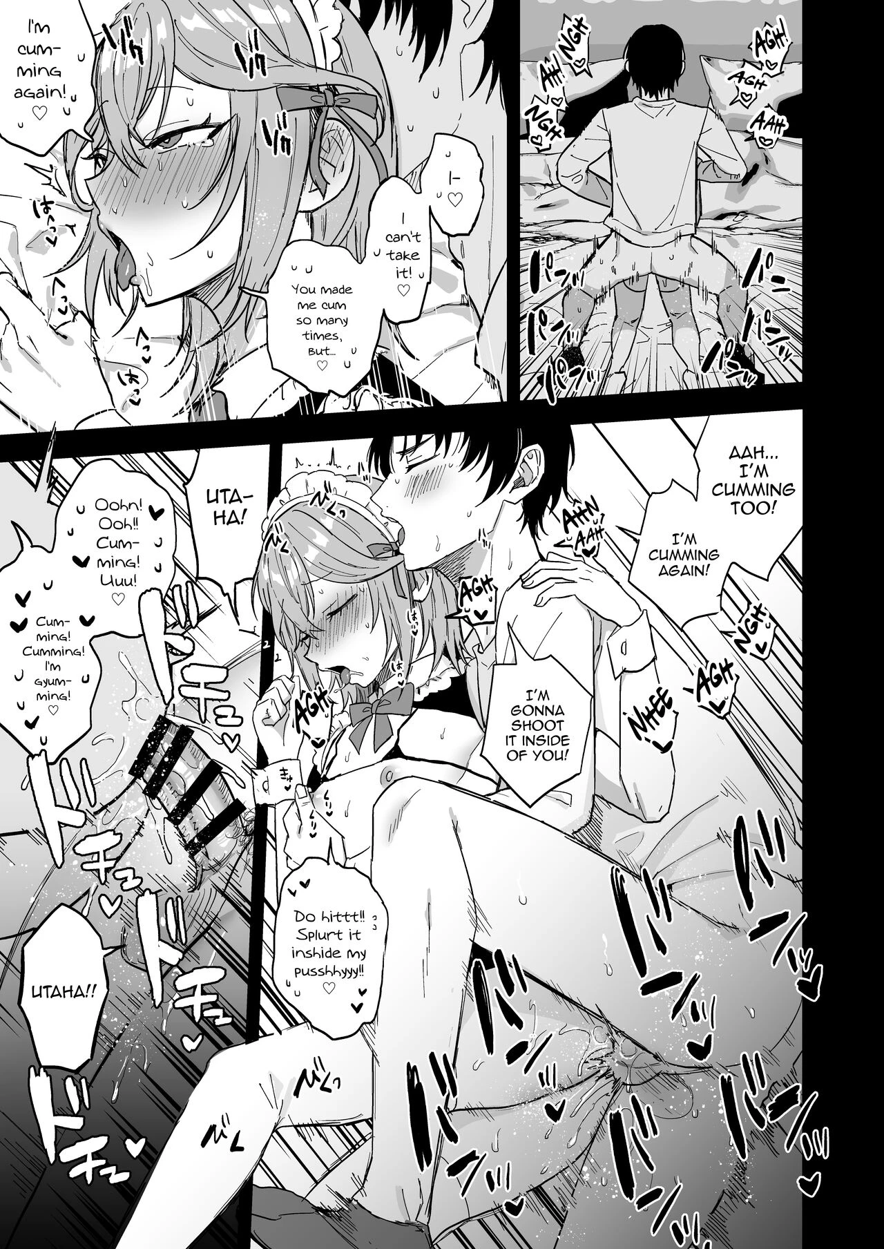 Dosukebe Mesu Danshi Utaha-kun porn comic picture 34