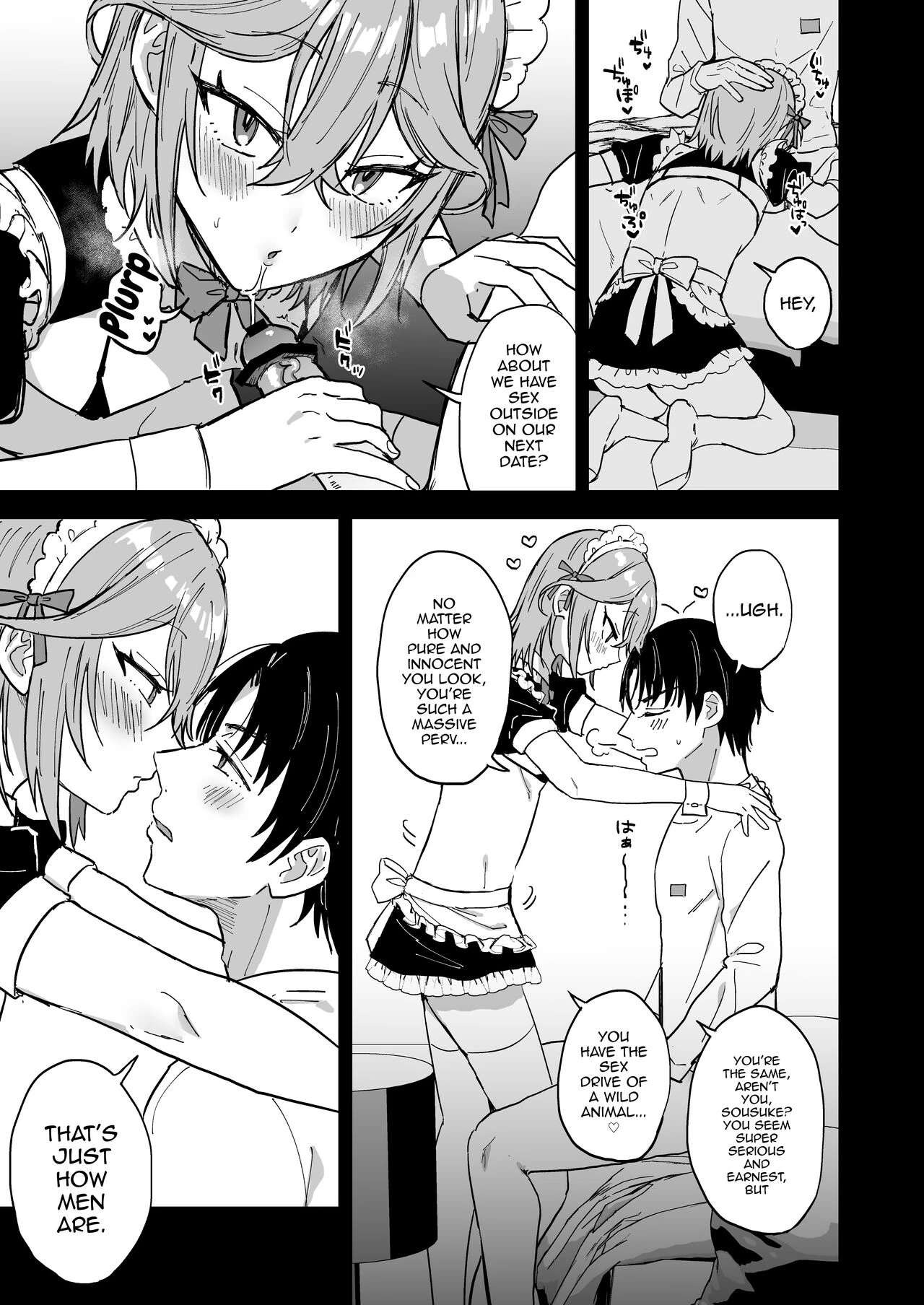 Dosukebe Mesu Danshi Utaha-kun porn comic picture 36