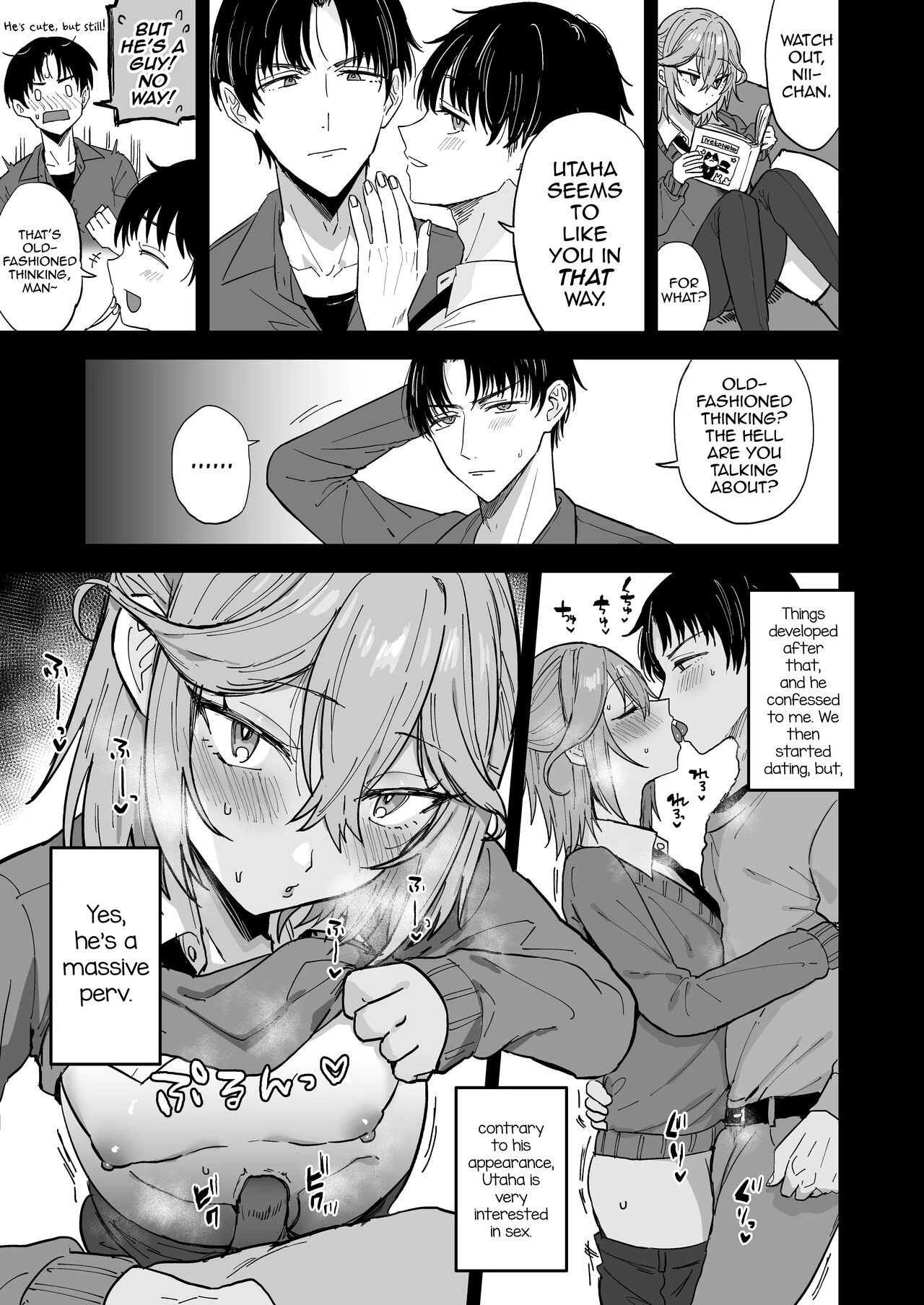 Dosukebe Mesu Danshi Utaha-kun porn comic picture 4
