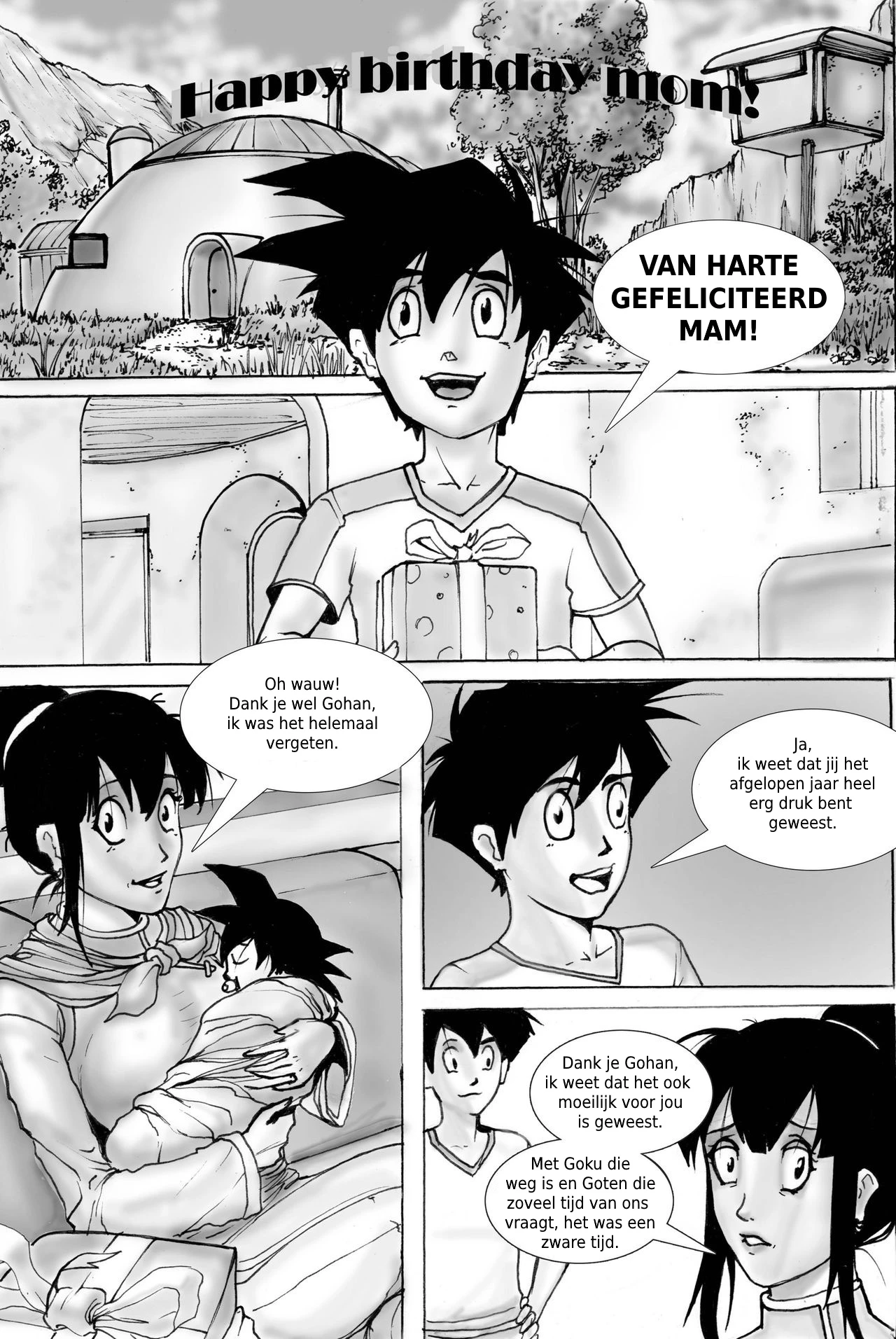 Dragon Moms 1: Chichis Special Day [NL] porn comic picture 2
