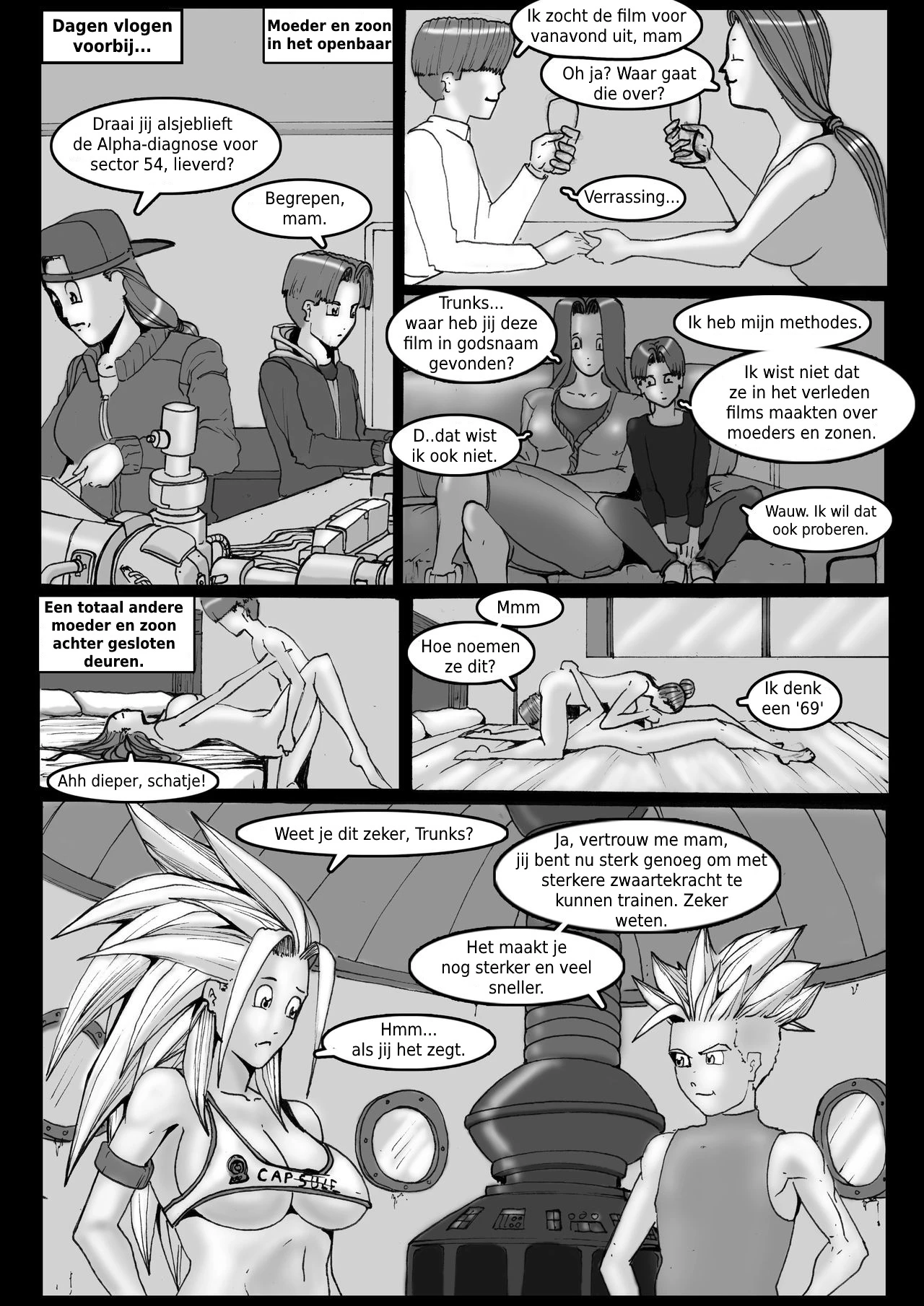 Dragon Moms 2: Part 2: Trunks Legacy [NL] porn comic picture 12