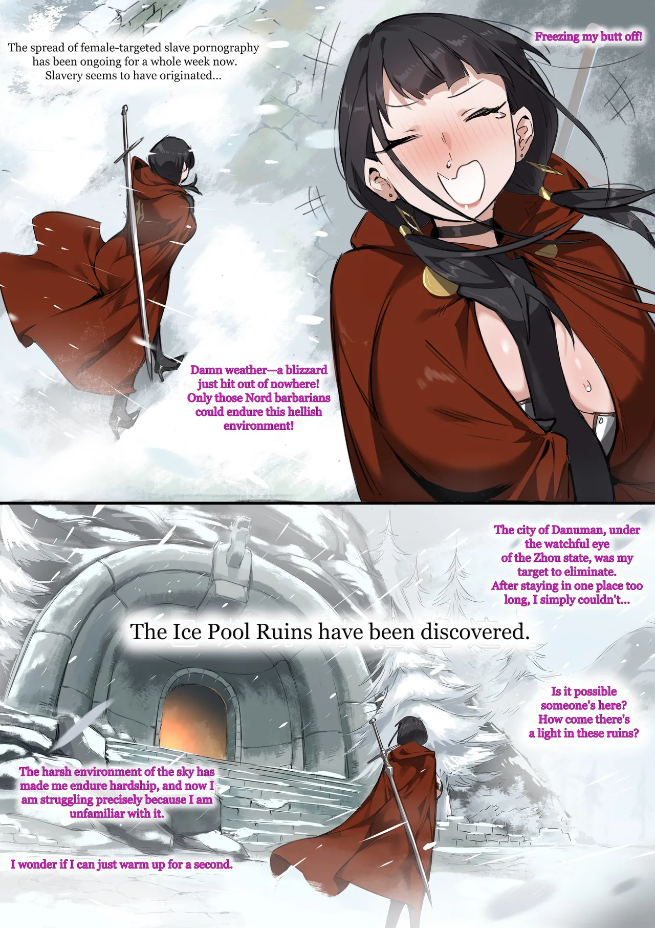 Dragonborn Bandit Camp porn comic picture 2