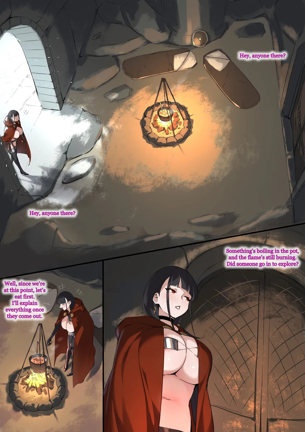 Dragonborn Bandit Camp porn comic picture 3