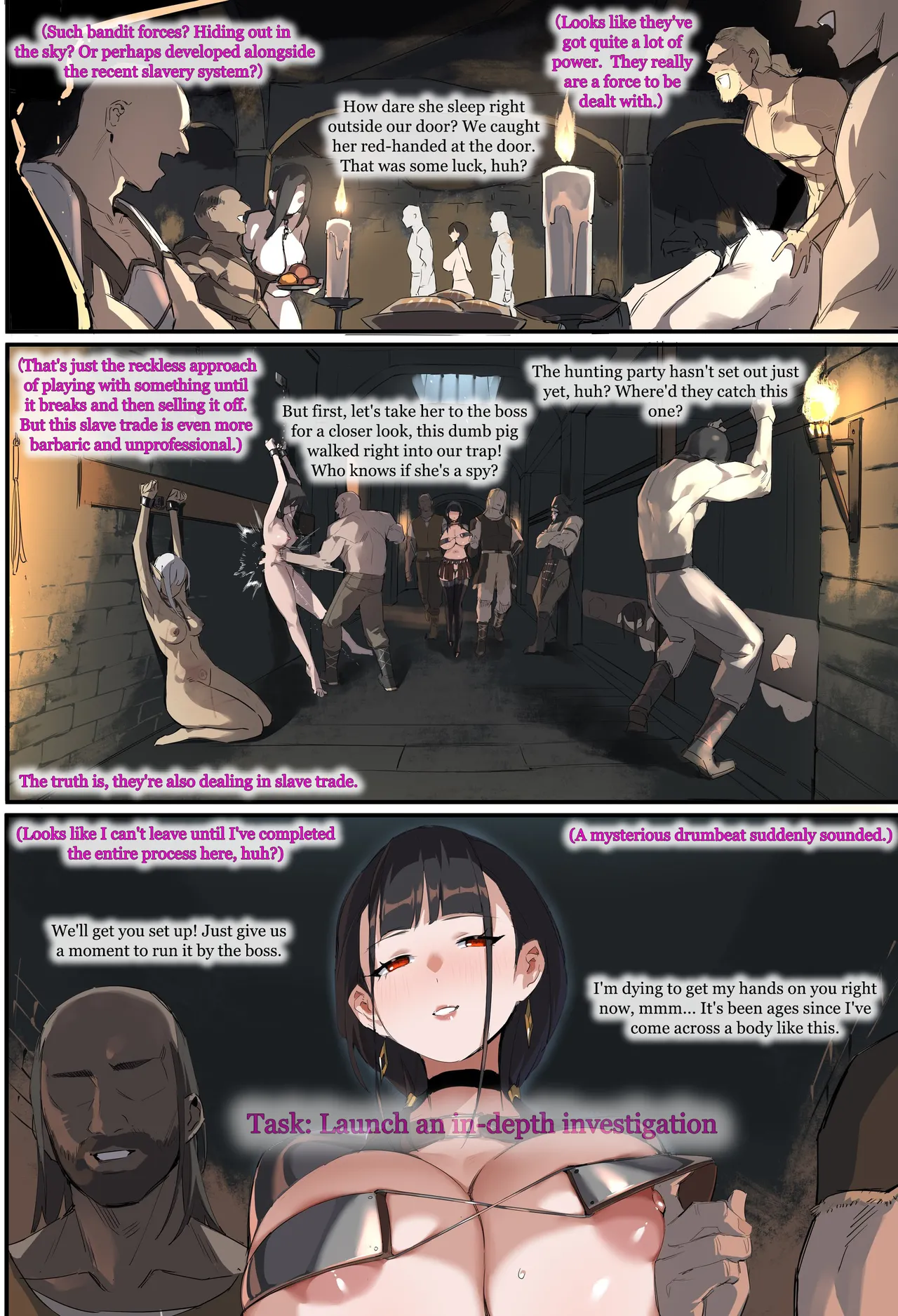 Dragonborn Bandit Camp porn comic picture 7