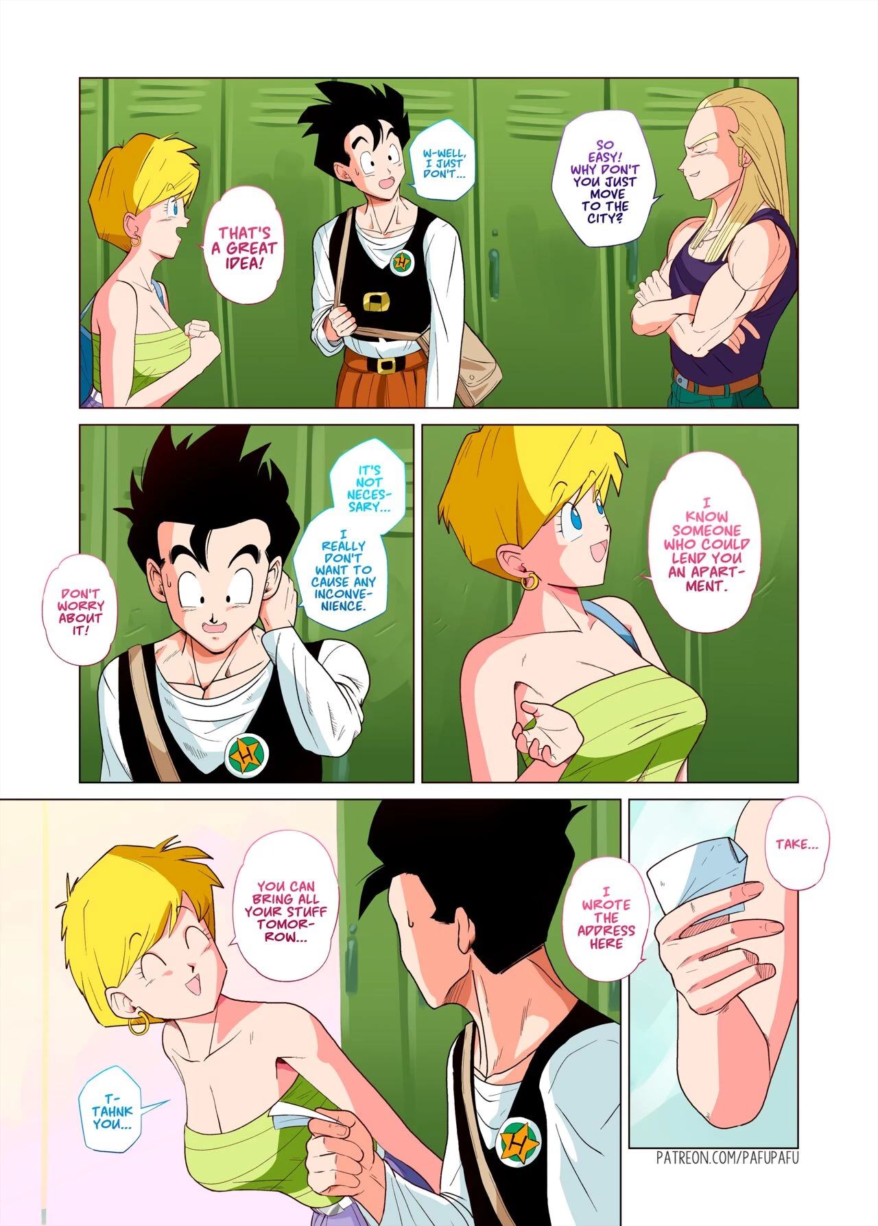 Dragonhall 2 - Gohan vs Erasa! porn comic picture 3