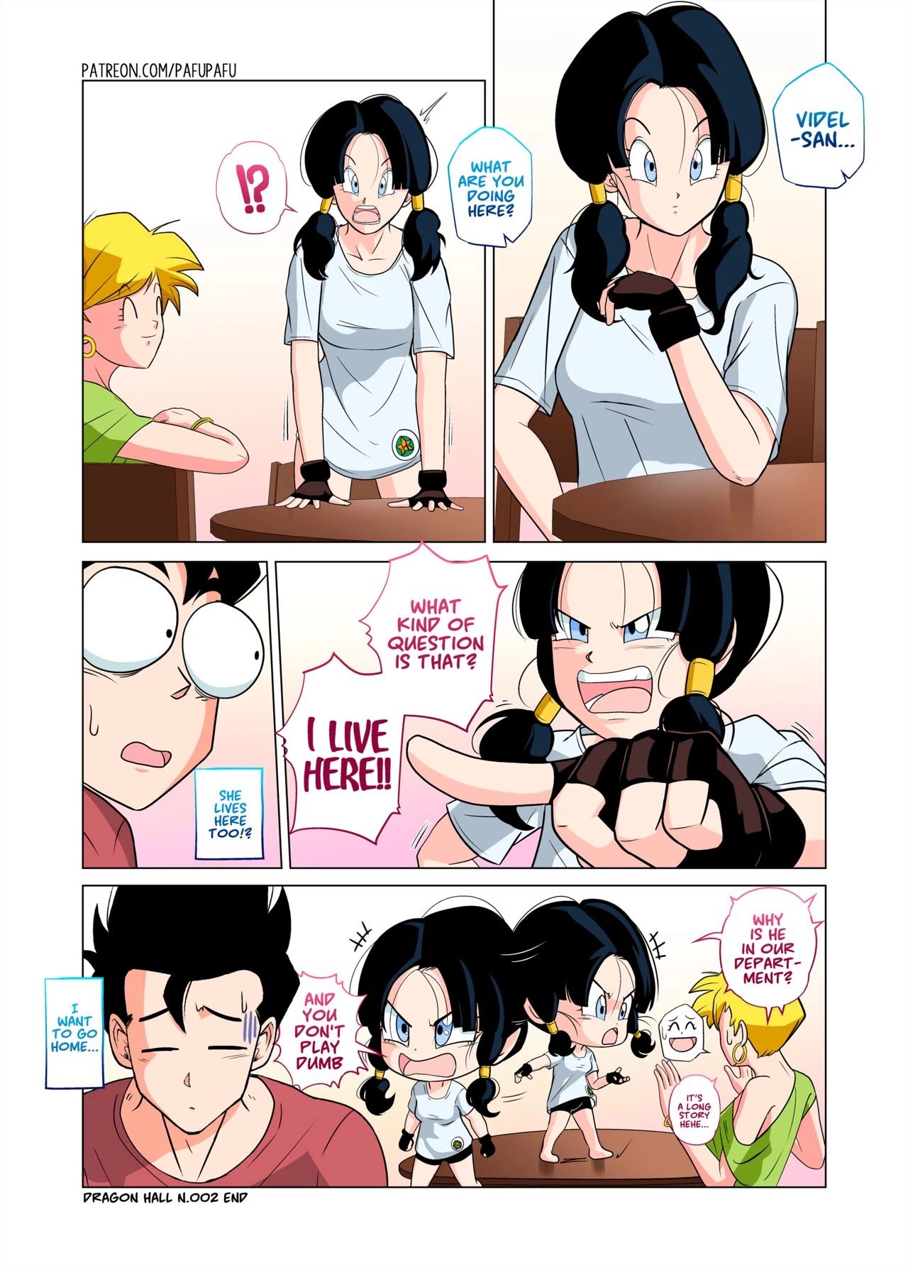 Dragonhall 2 - Gohan vs Erasa! porn comic picture 35