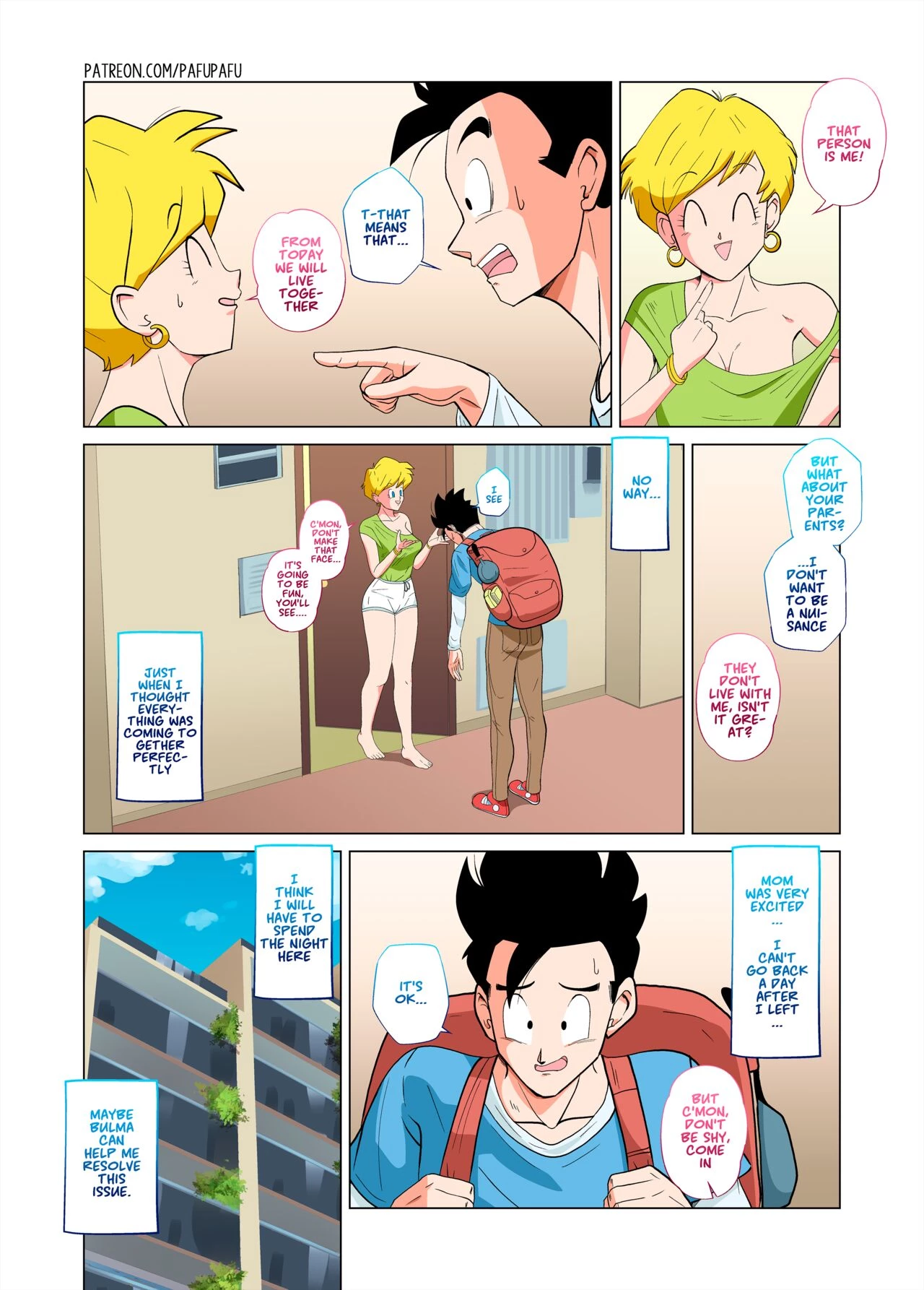 Dragonhall 2 - Gohan vs Erasa! porn comic picture 7