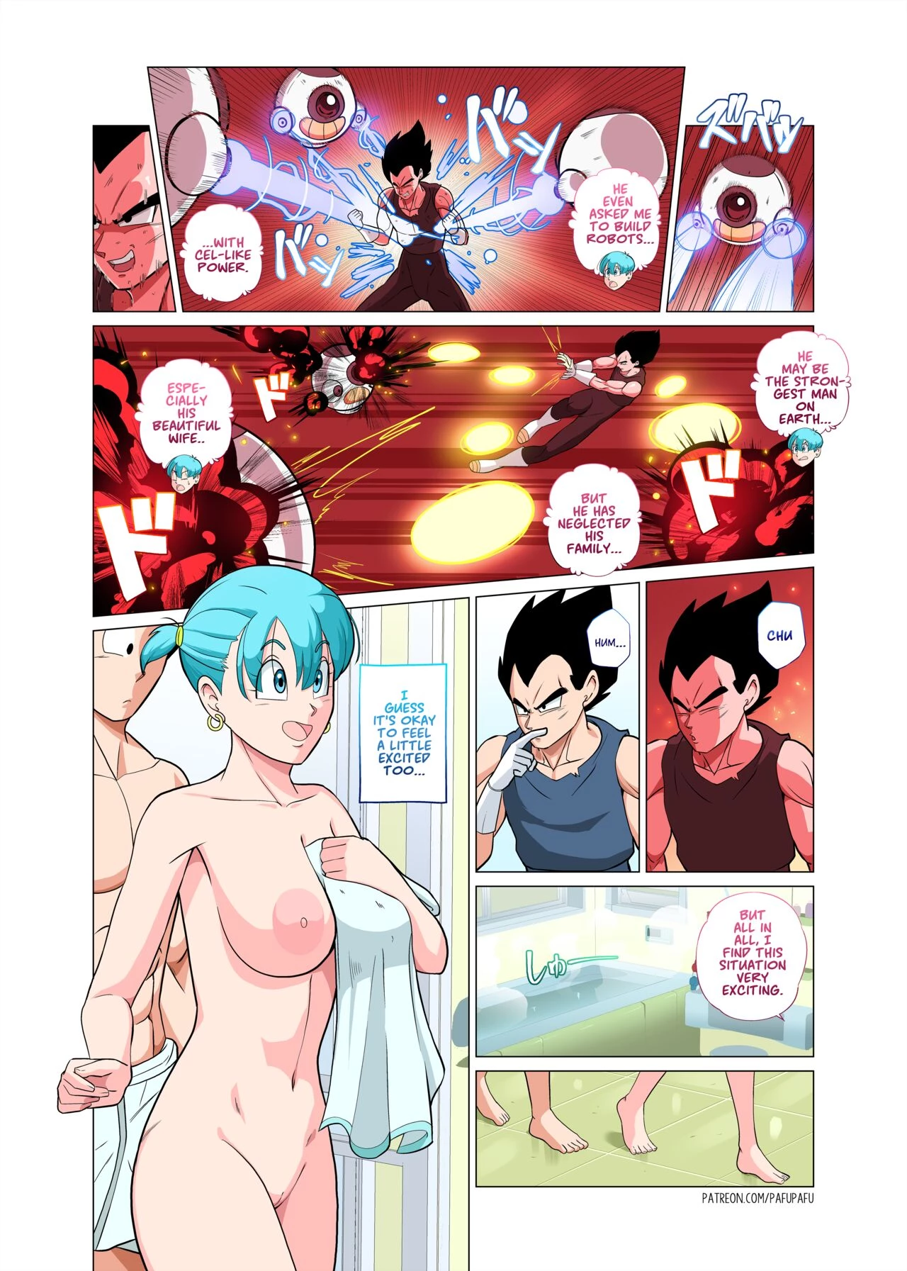 Dragonhall 3 - Gohan vs Bulma! porn comic picture 25