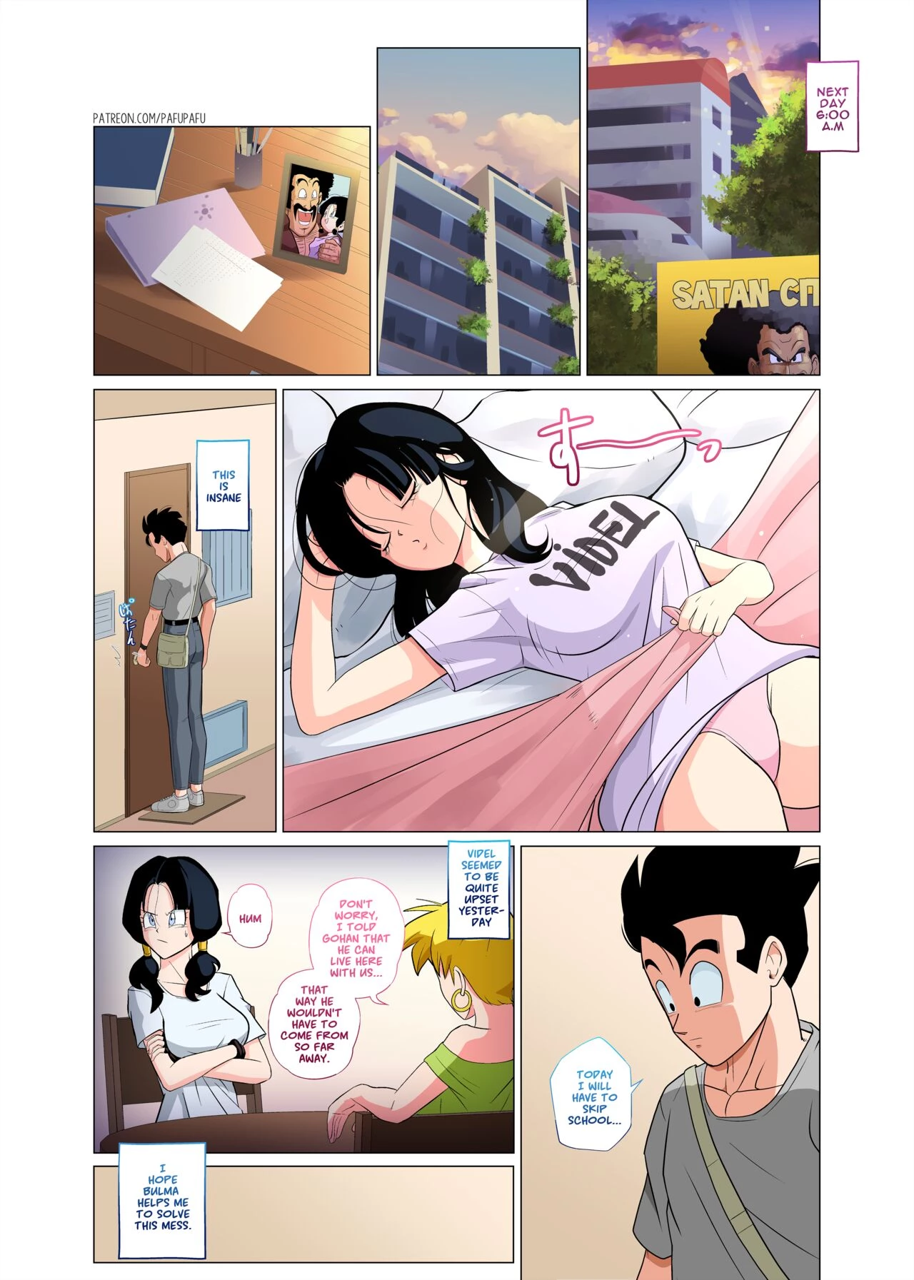 Dragonhall 3 - Gohan vs Bulma! porn comic picture 3