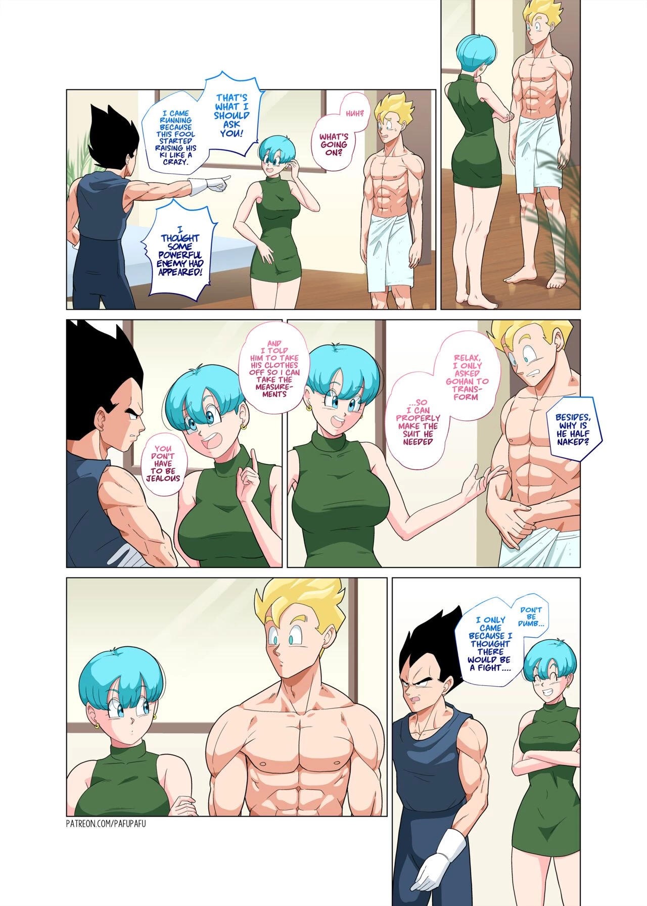 Dragonhall 3 - Gohan vs Bulma! porn comic picture 36
