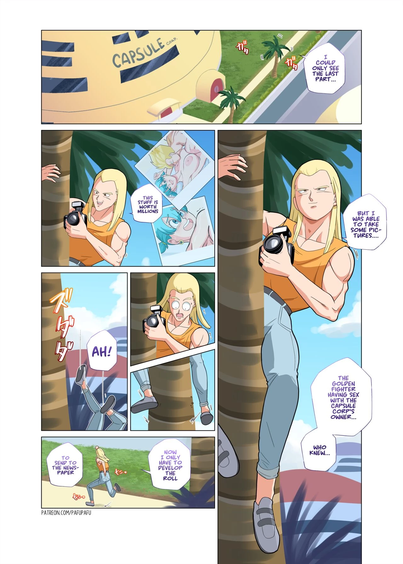 Dragonhall 3 - Gohan vs Bulma! porn comic picture 37