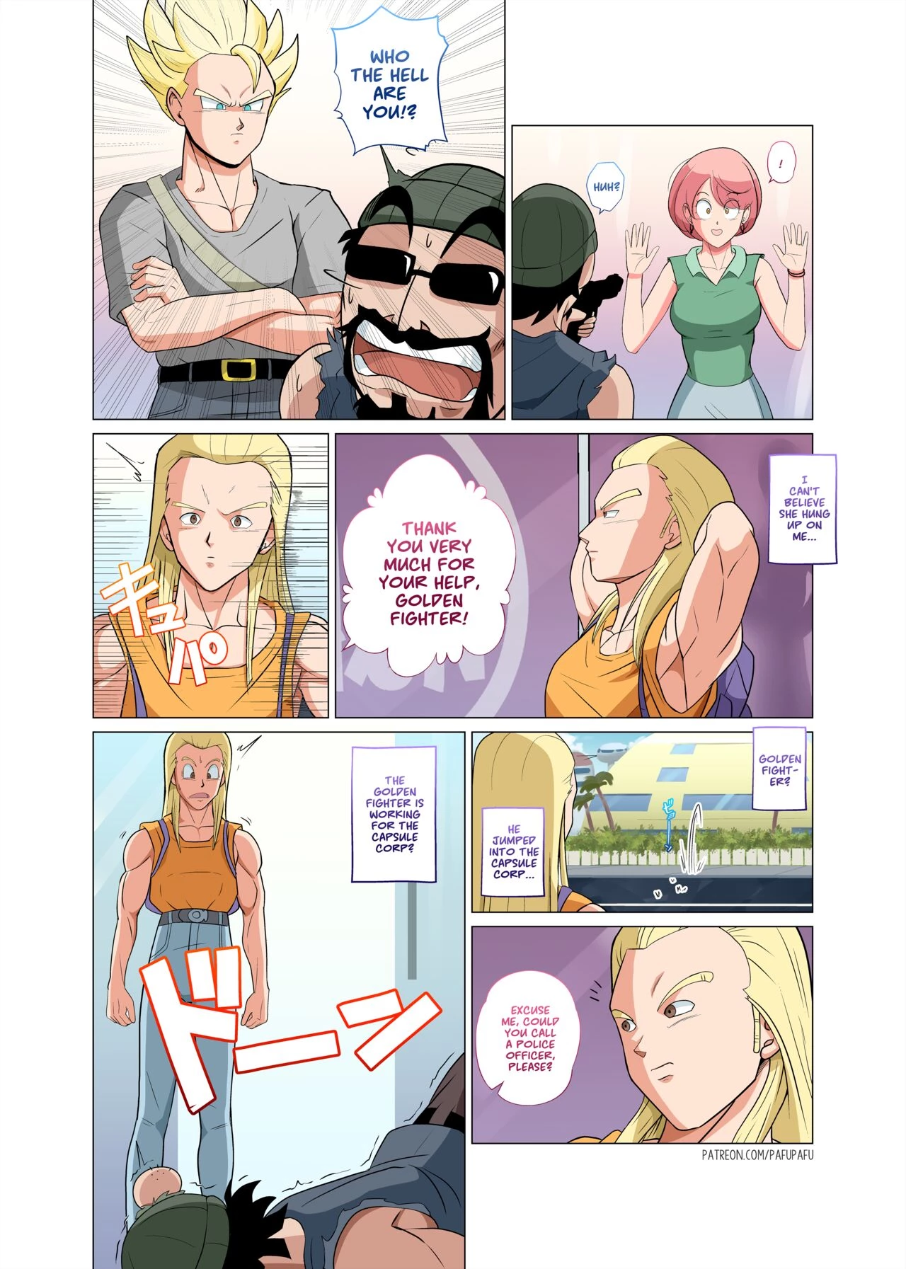 Dragonhall 3 - Gohan vs Bulma! porn comic picture 5