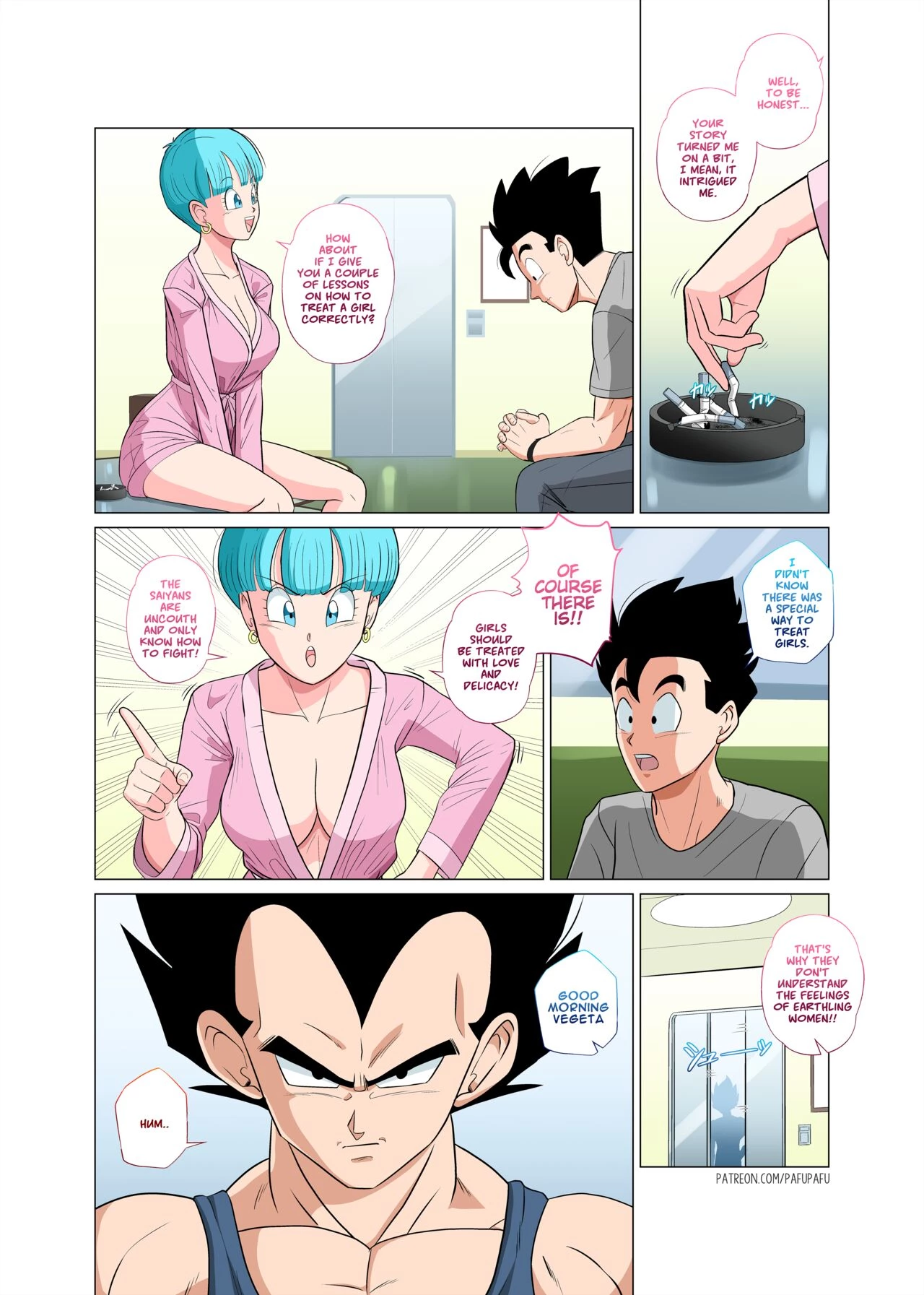 Dragonhall 3 - Gohan vs Bulma! porn comic picture 7