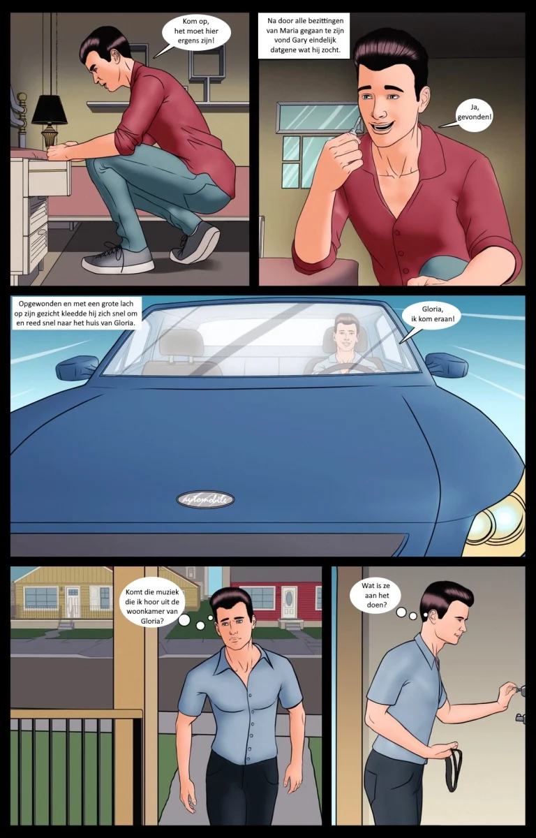 Dreaming of Gloria - Part 01-02 [NL] porn comic picture 27