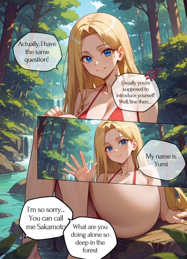 Dreamy Forest porn comic picture 4