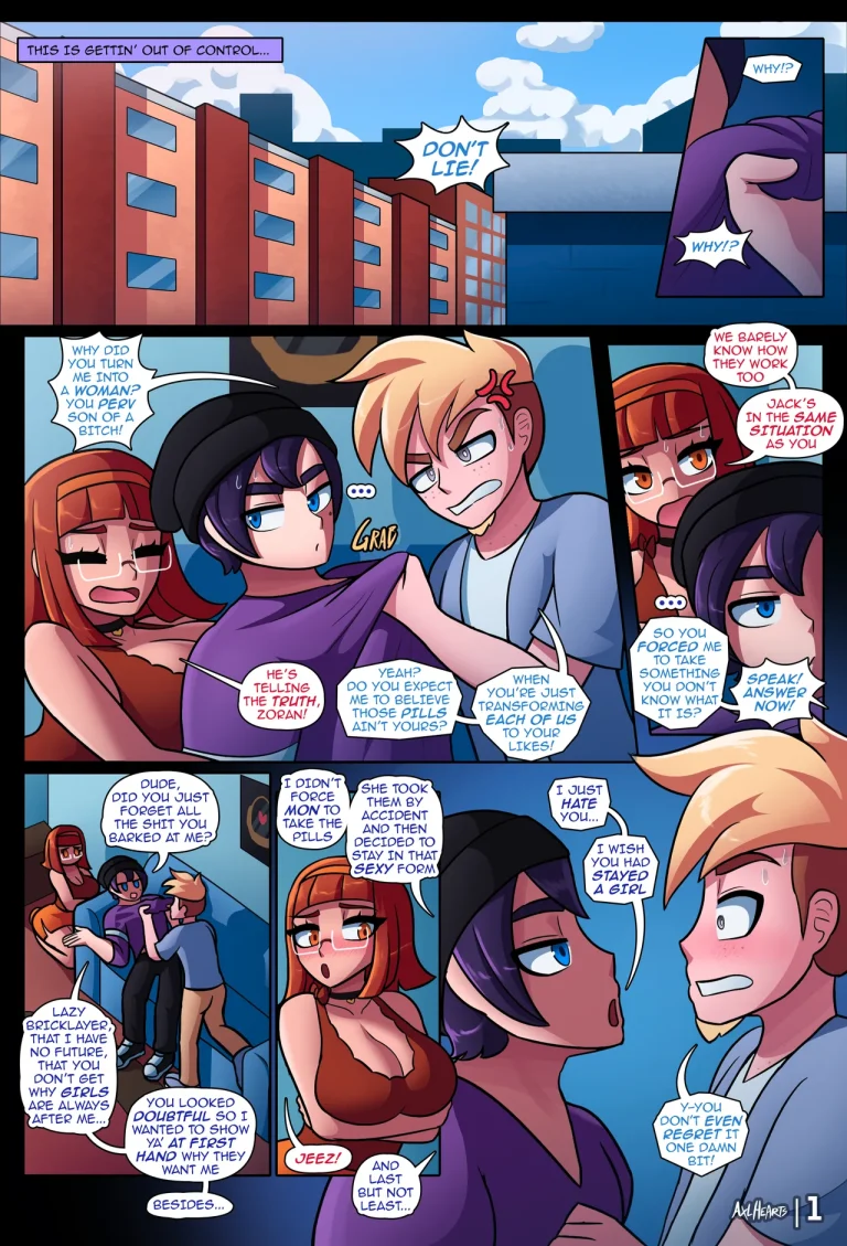 Drunken Gal 7: Treats porn comic picture 3