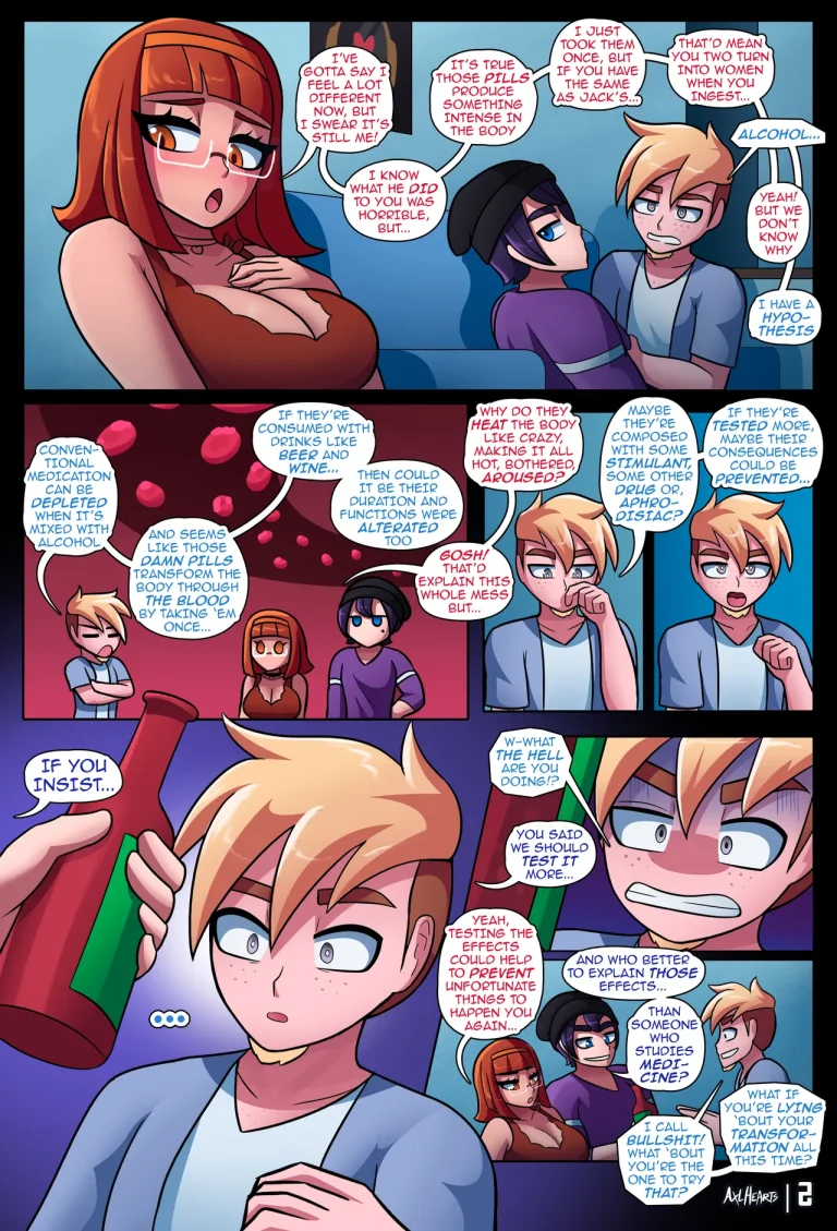 Drunken Gal 7: Treats porn comic picture 4