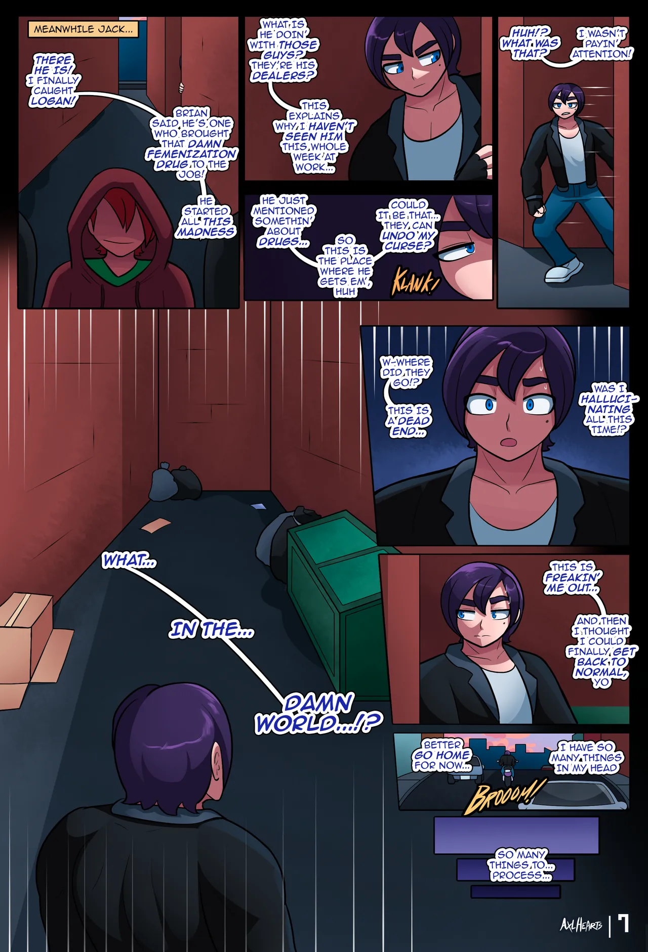 Drunken Gal 8: Roses porn comic picture 9