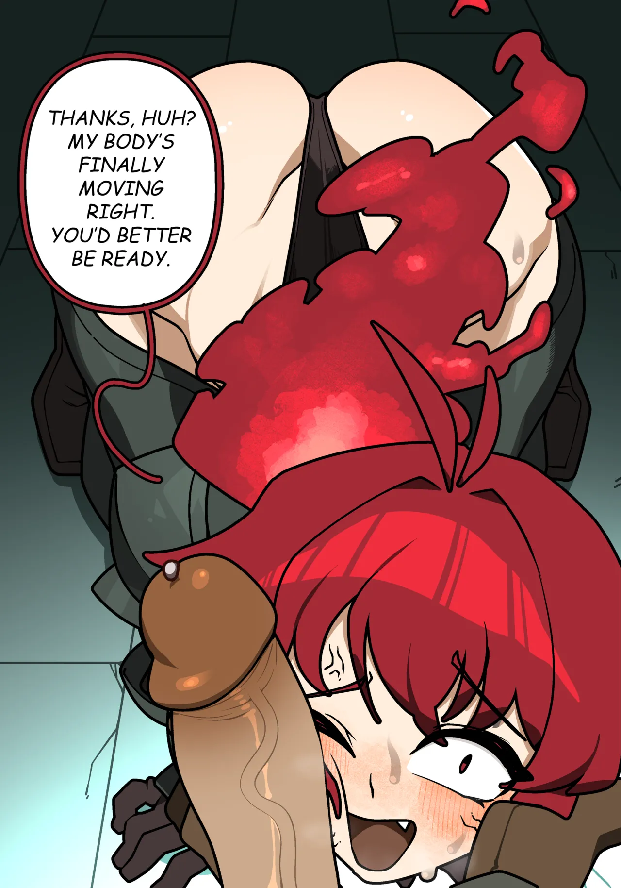 Dullahan Girl porn comic picture 50