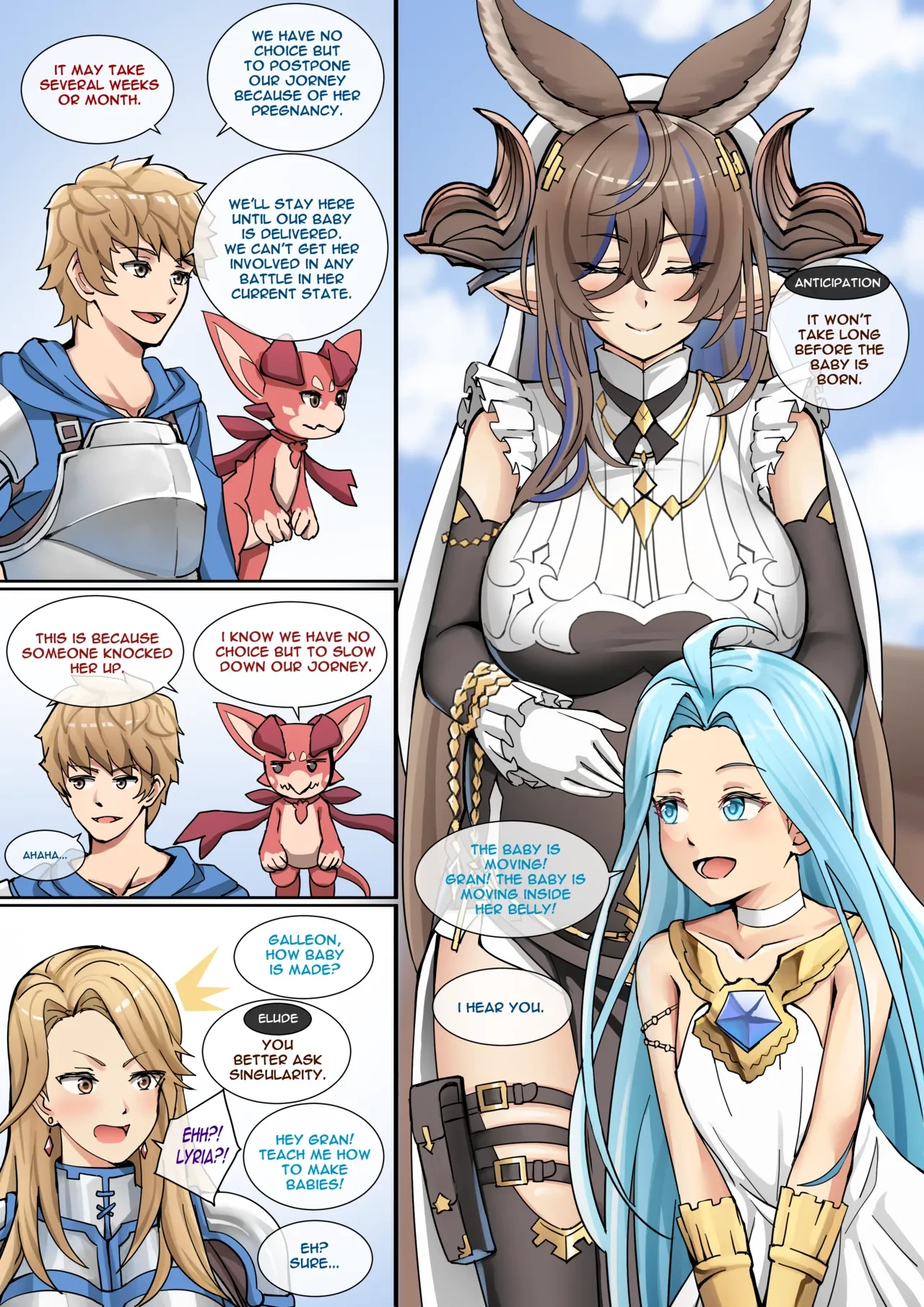 Earth Dragon Breeding Session porn comic picture 22