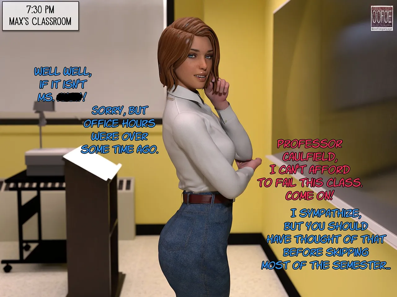 Eat Me After Class porn comic picture 2