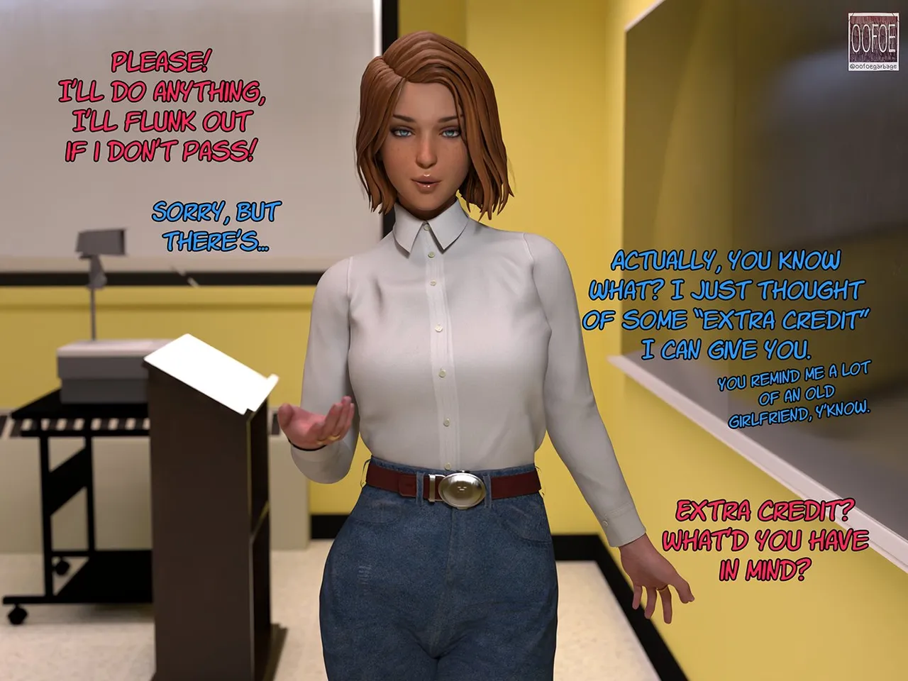 Eat Me After Class porn comic picture 3