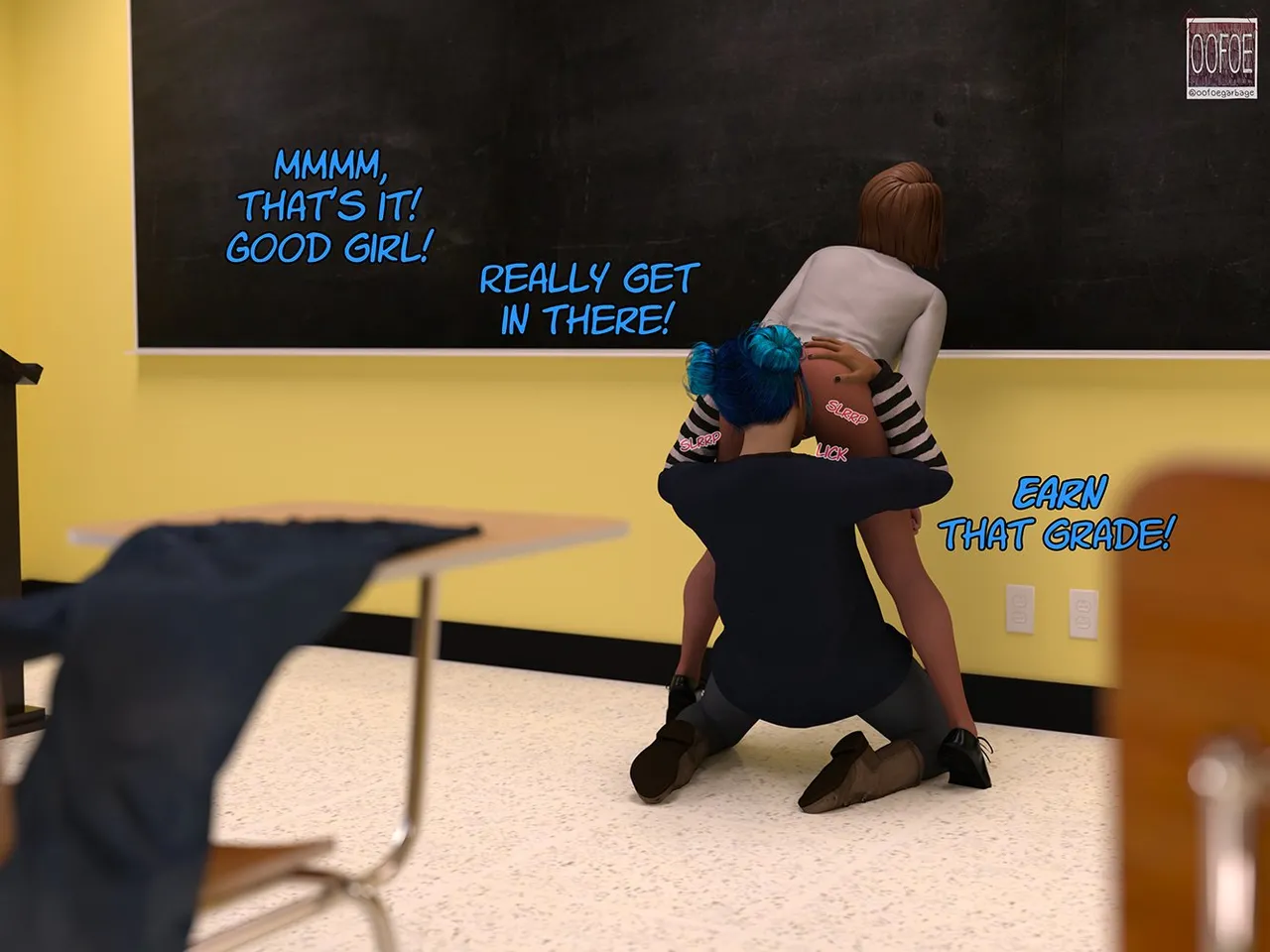 Eat Me After Class porn comic picture 4